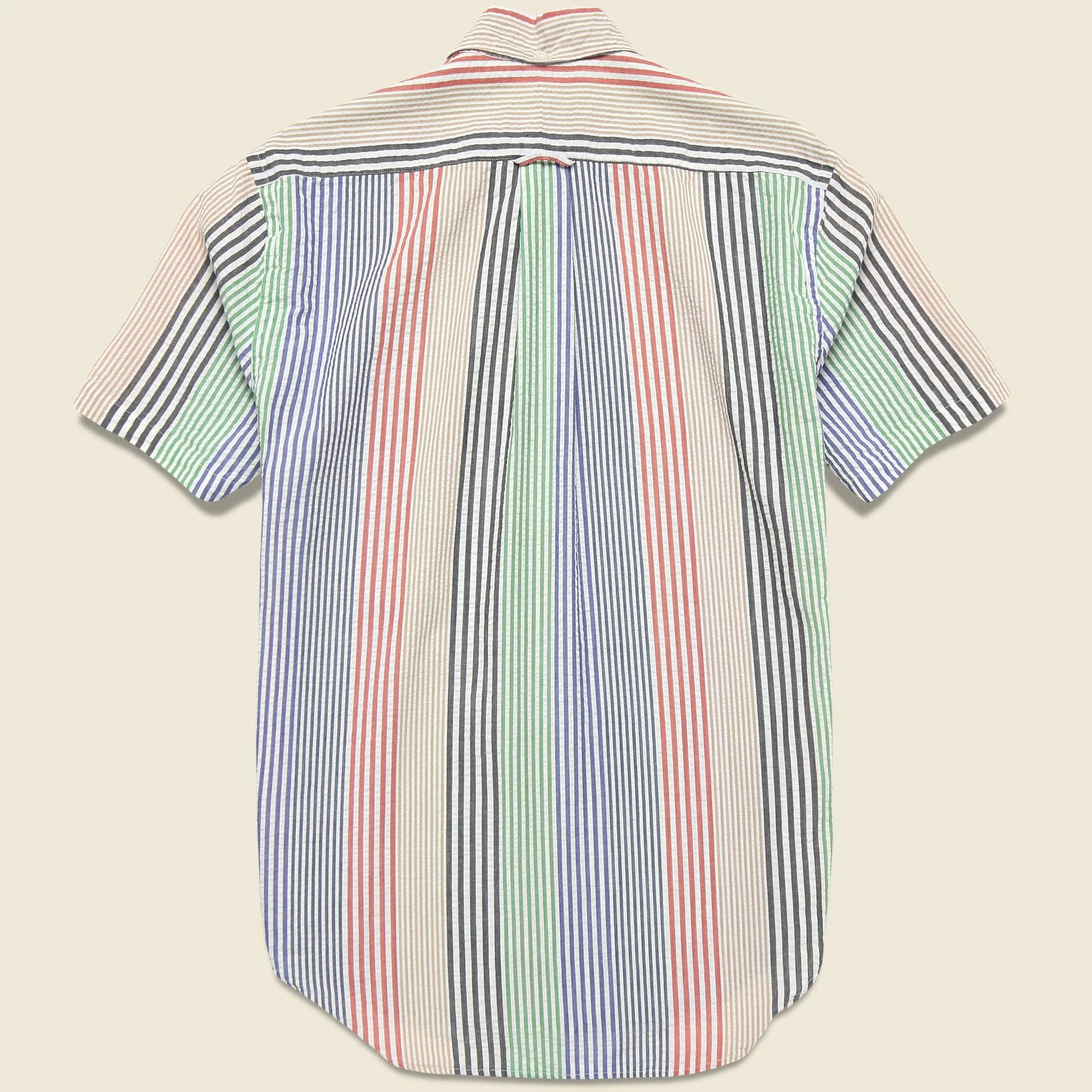 Seersucker Camp Shirt - Multi - Image 2