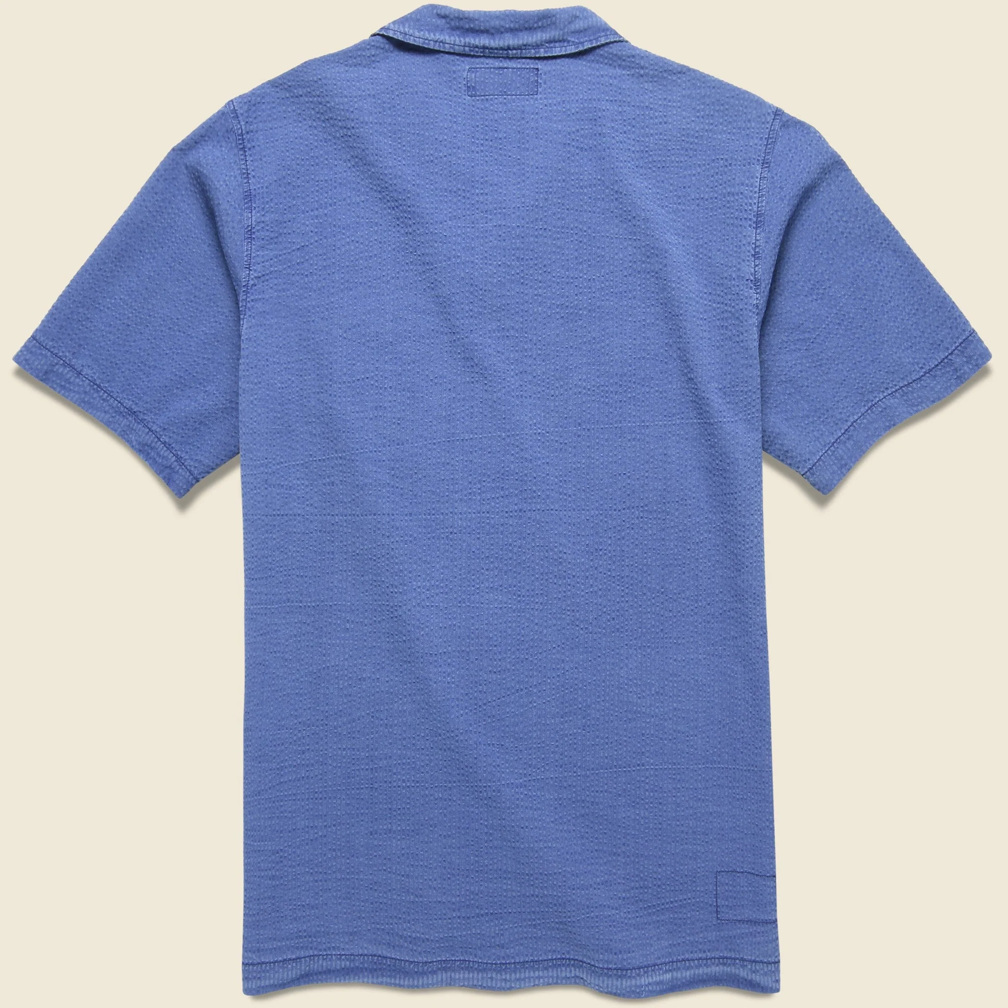 Seersucker Island Shirt - Indigo - Image 2