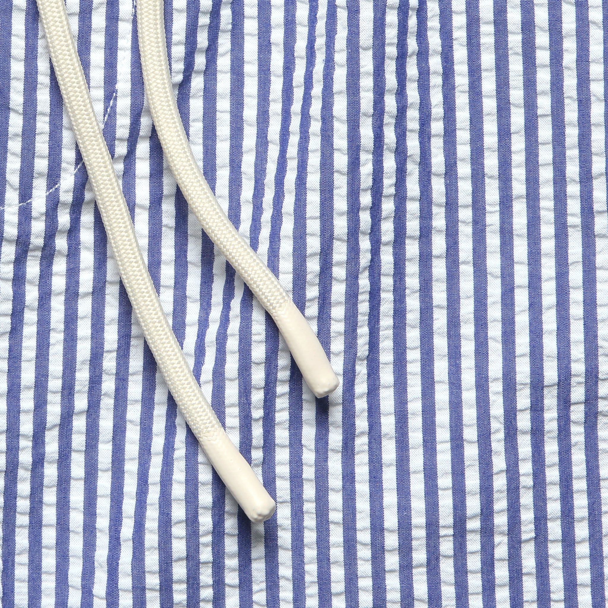 7" Seersucker Shorts - Blue Stripe - Image 3