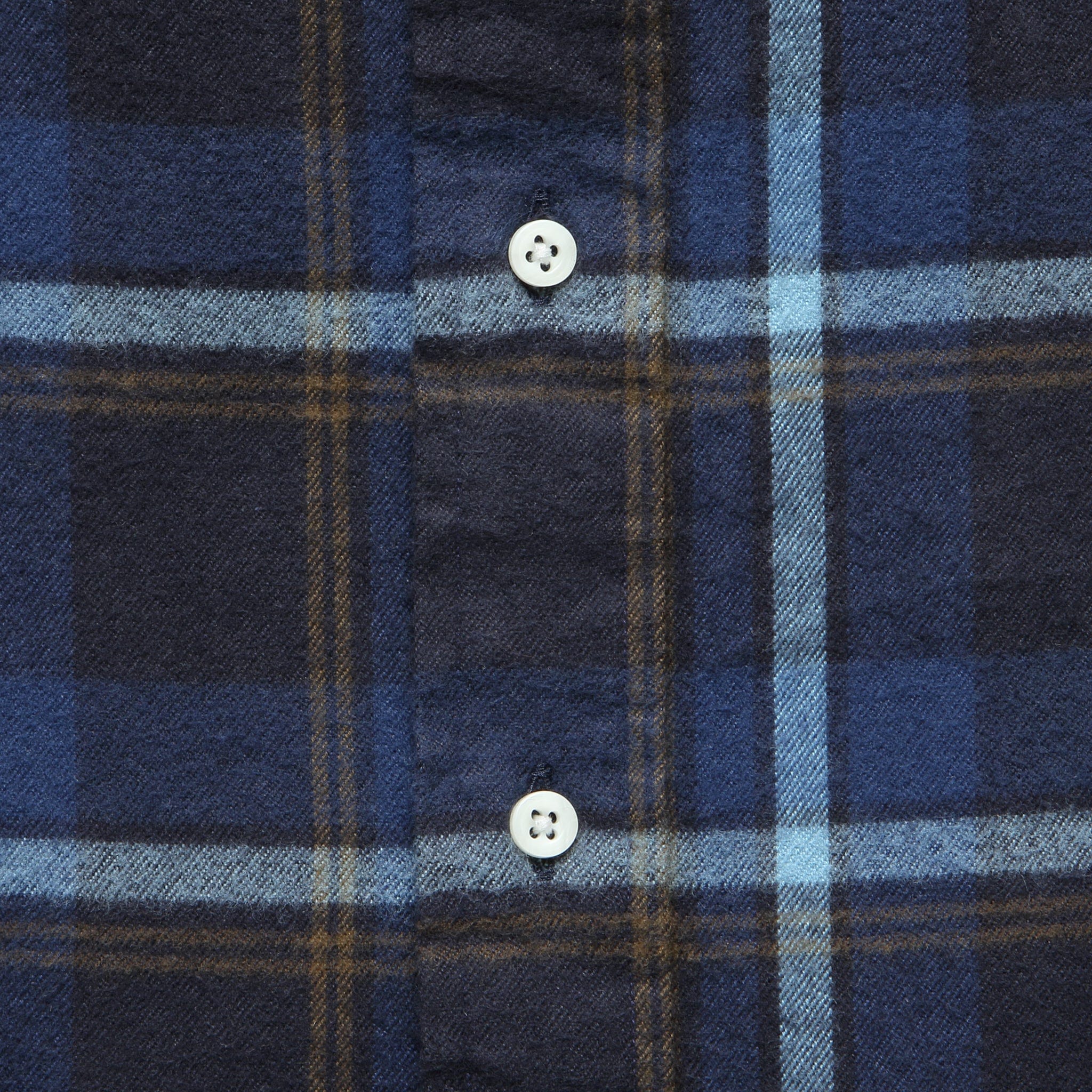 Shaggy Check Flannel - Blue - Image 3