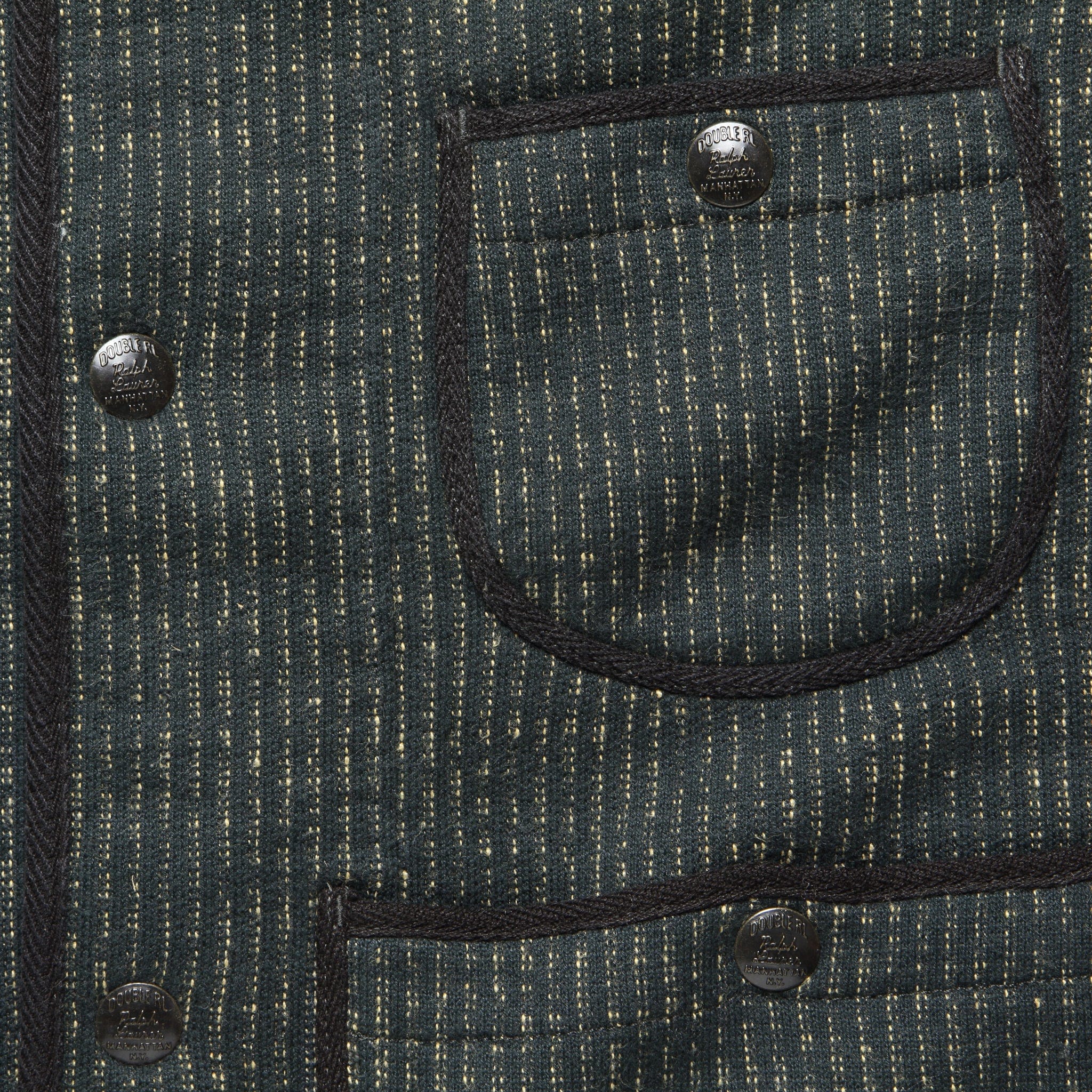 Shawl Shirt Jacket - Black Multi - Image 3