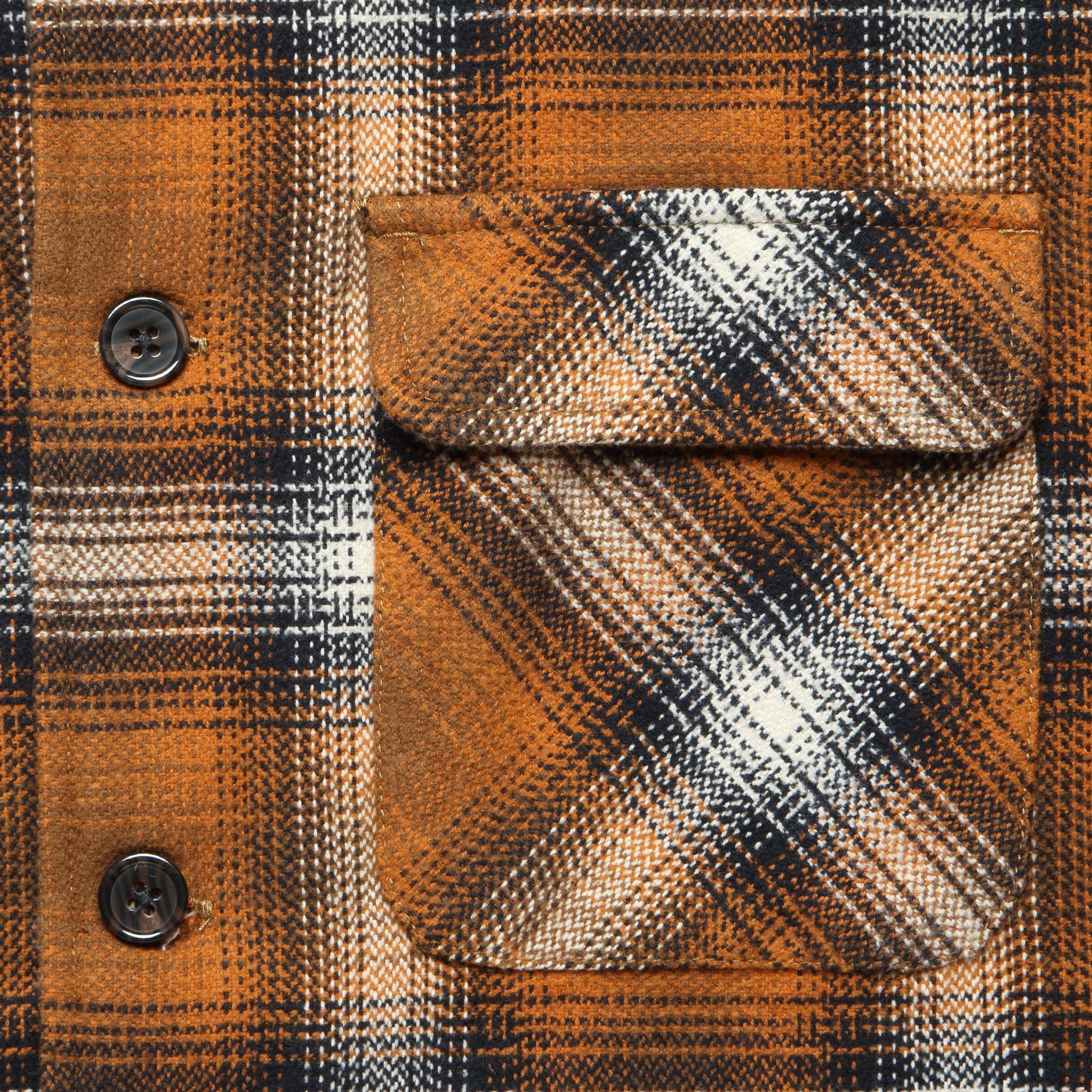 Shiloh Flannel - Emporer (Brown/Black) - Image 3