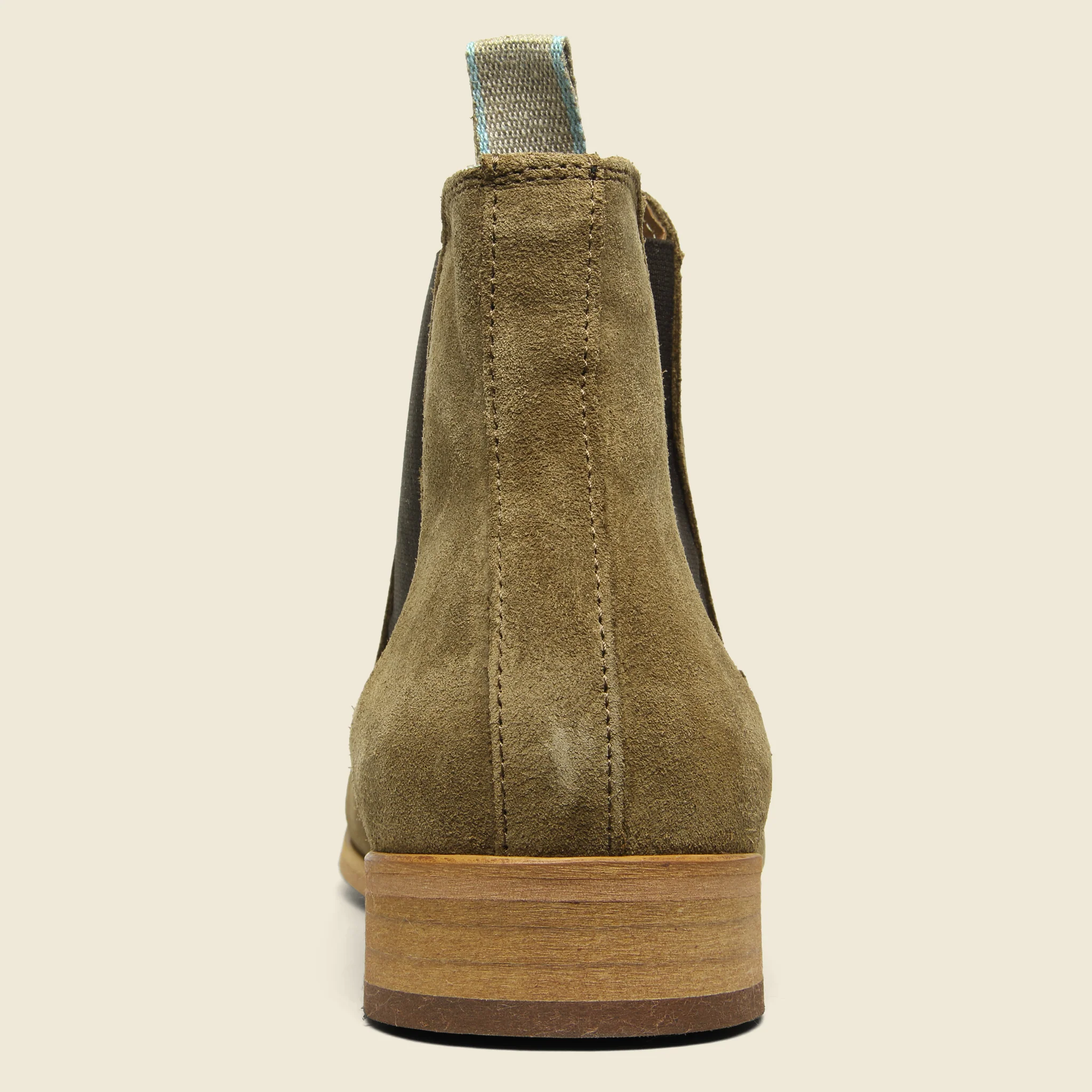 Dev Suede Chelsea Boot - Tobacco - Image 3