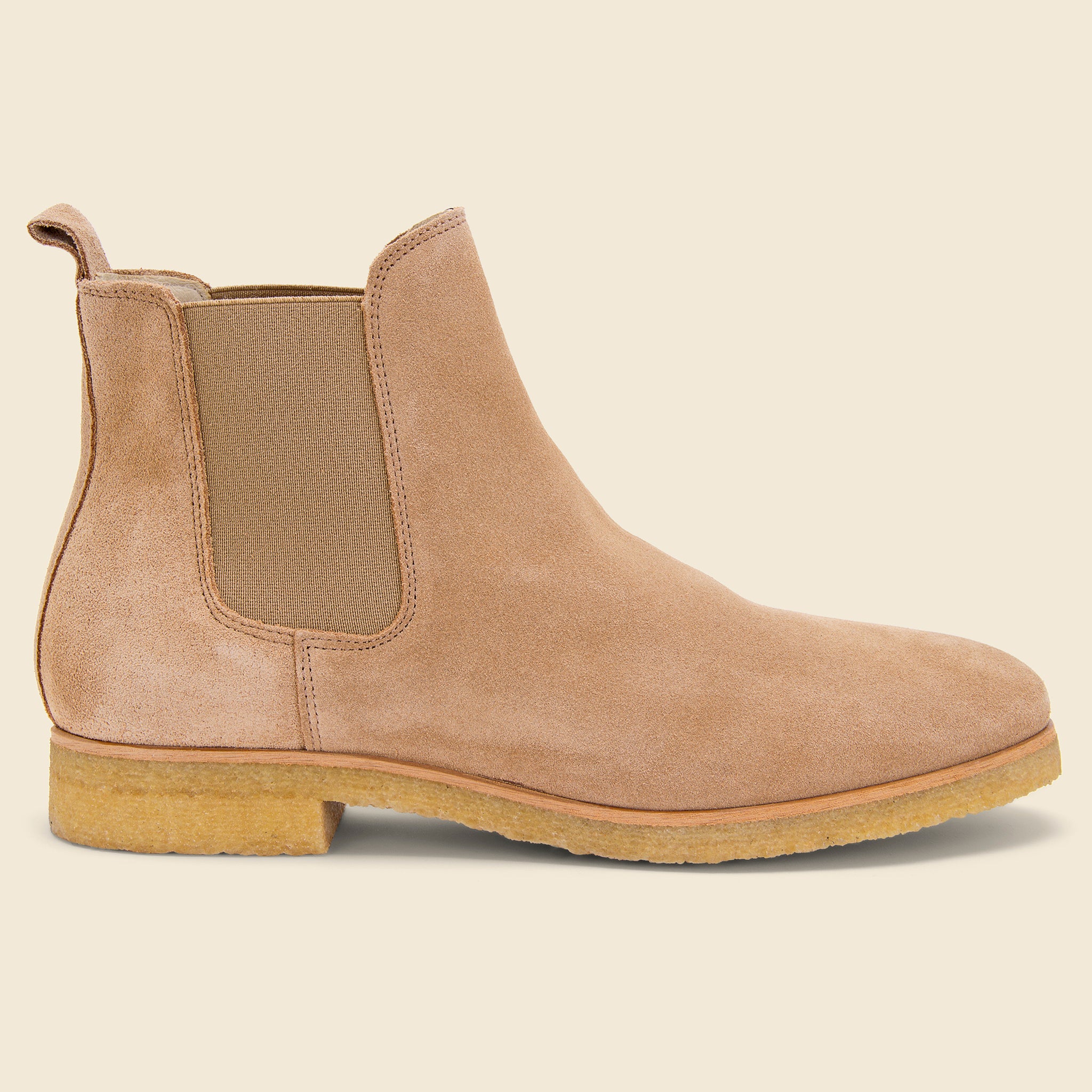 Kelvin Suede Chelsea Boot - Sand