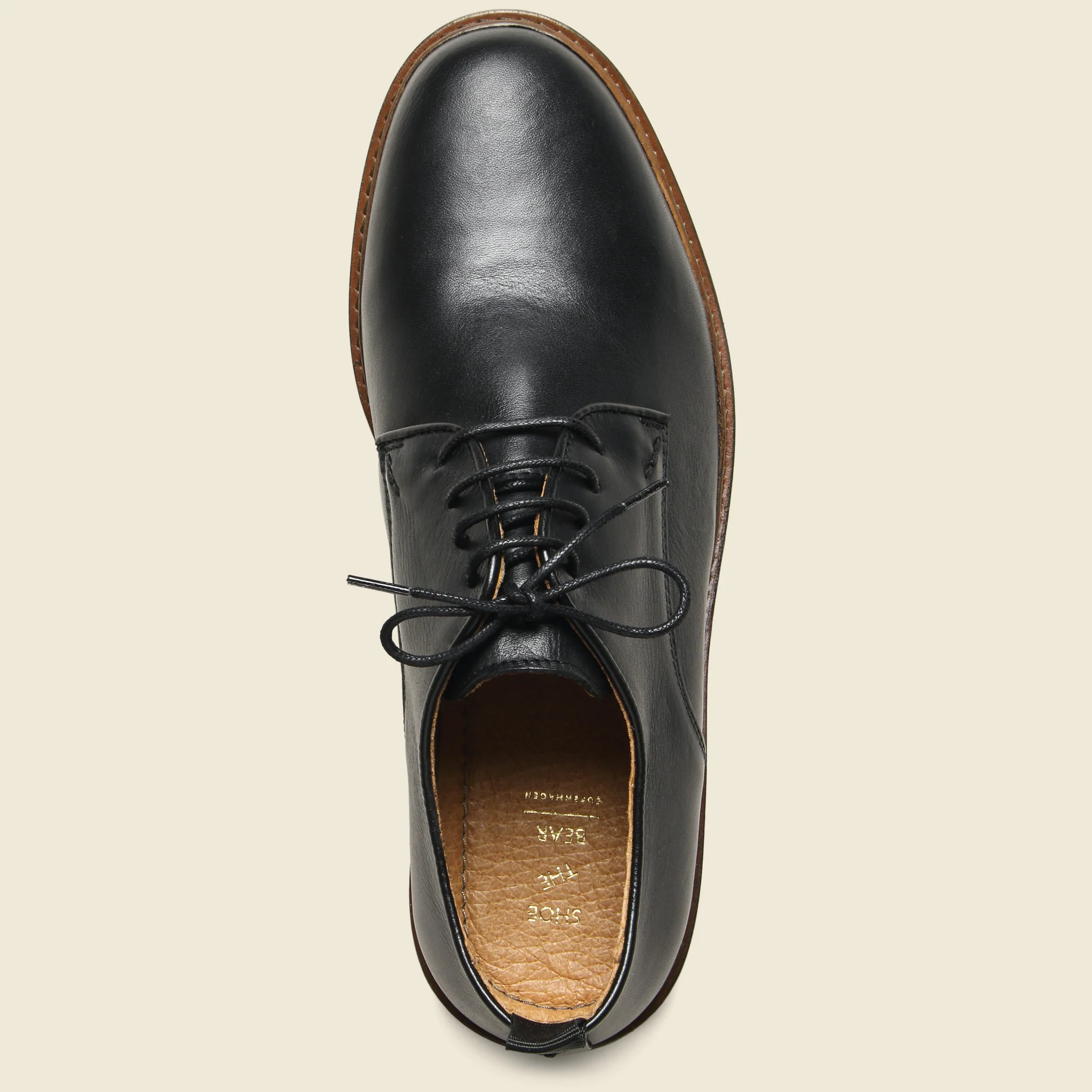 Nate Leather Oxford - Black - Image 2