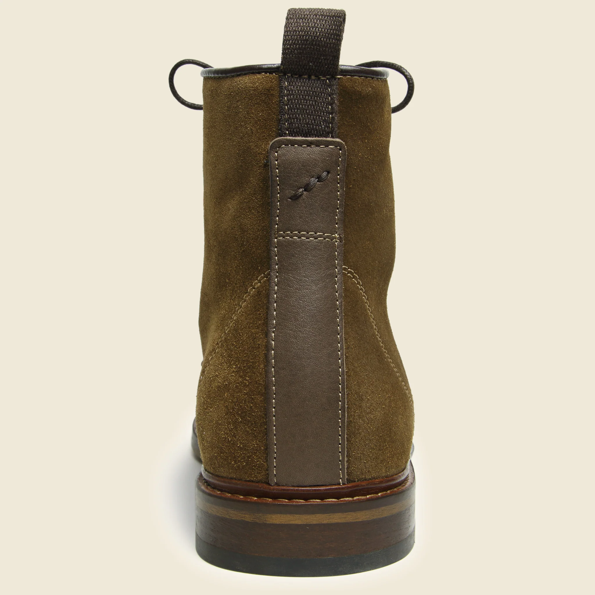 Ned Suede Lace-Up Boot - Tobacco - Image 5