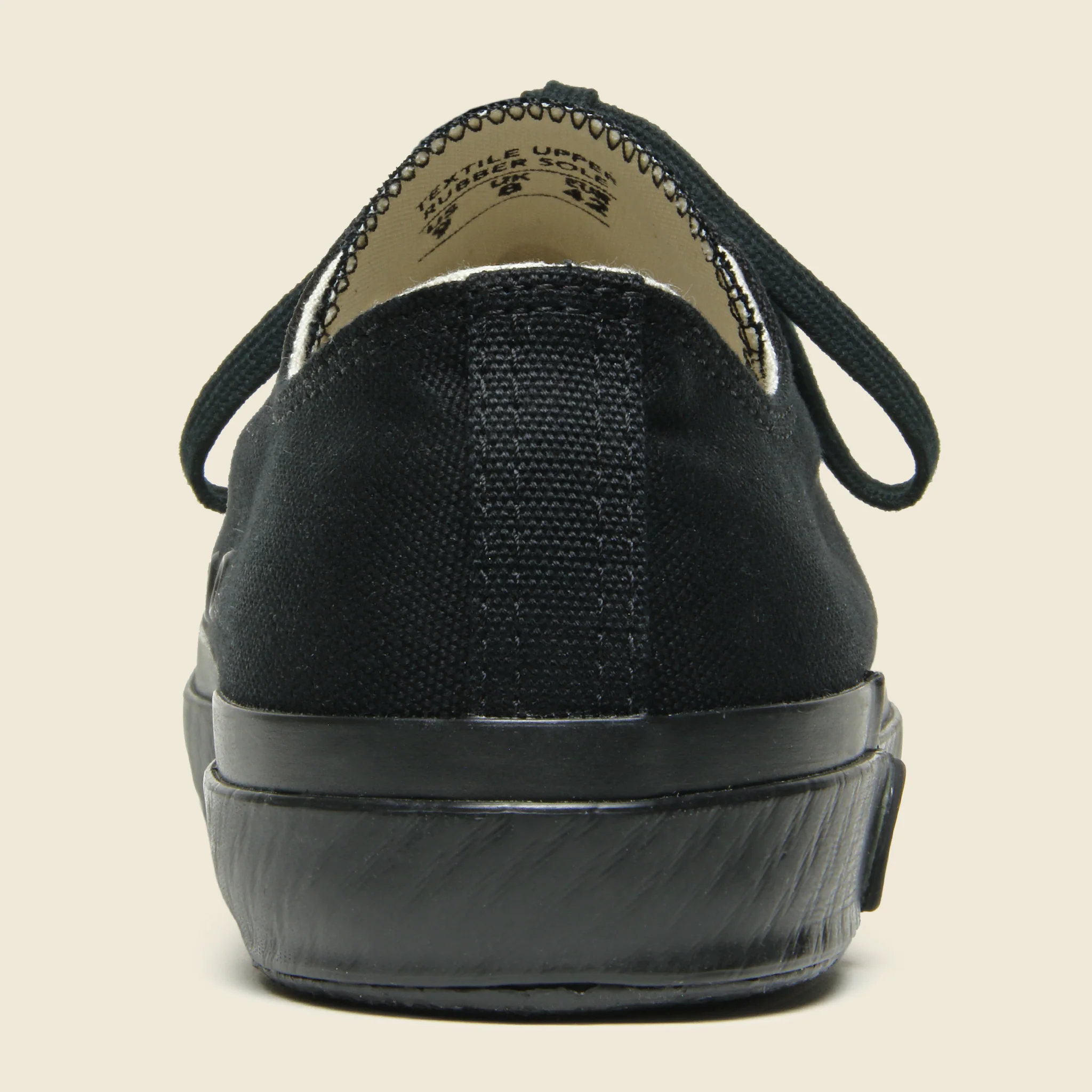 01-JP Lo Sneaker - Black Mono - Image 3