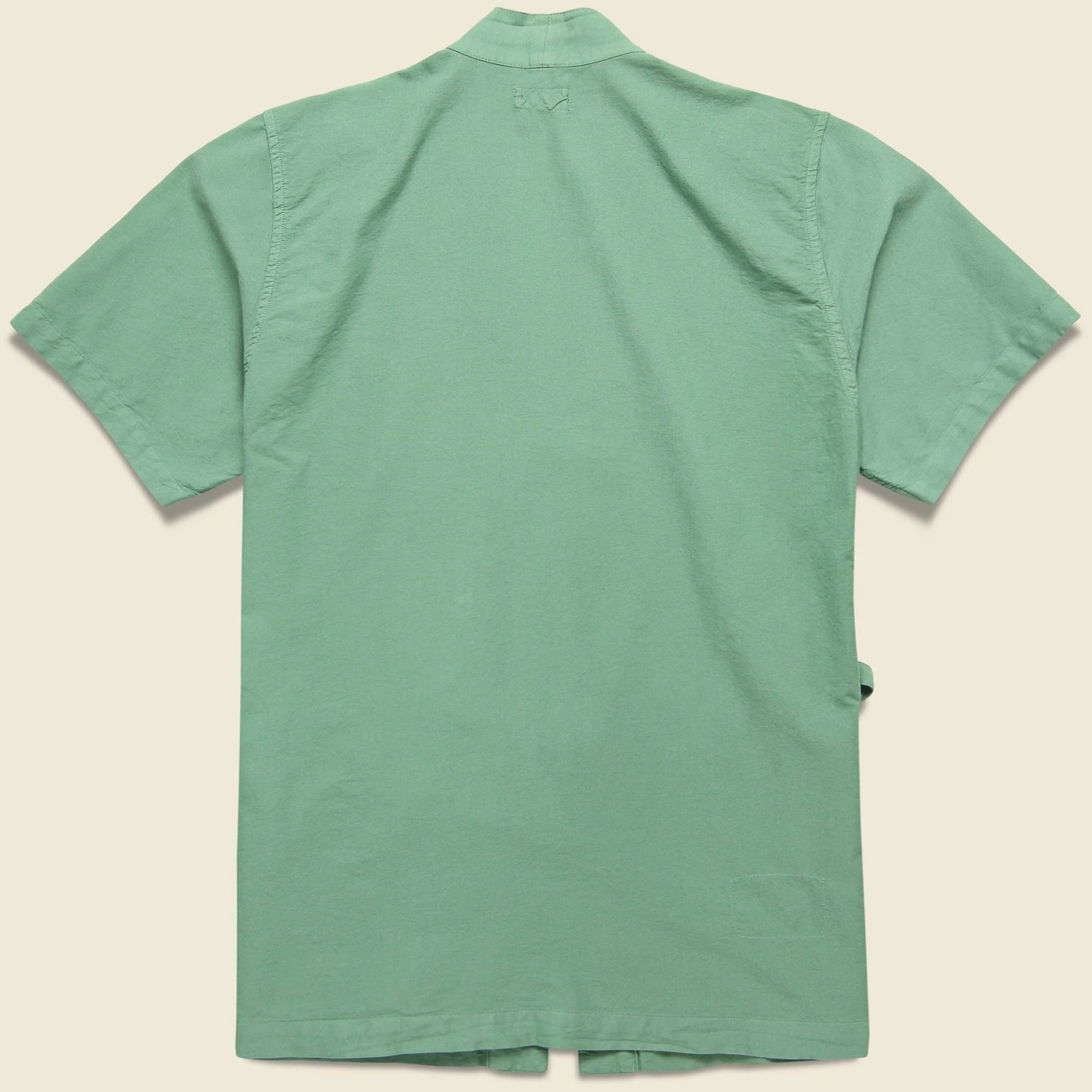 Short Sleeve Oxford Kyoto Shirt - Green - Image 2
