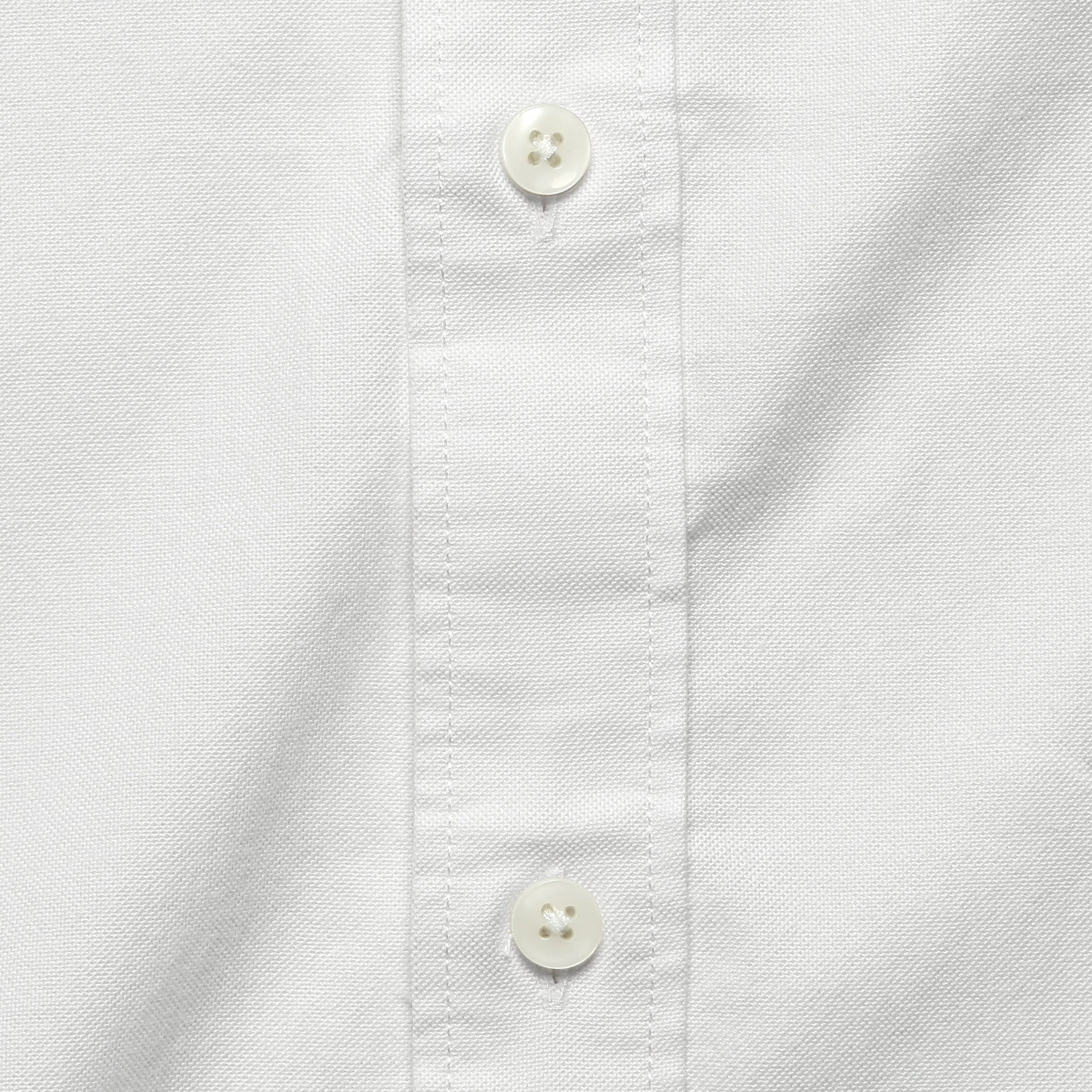 Short Sleeve Supima Oxford Shirt - Pure White - Image 3