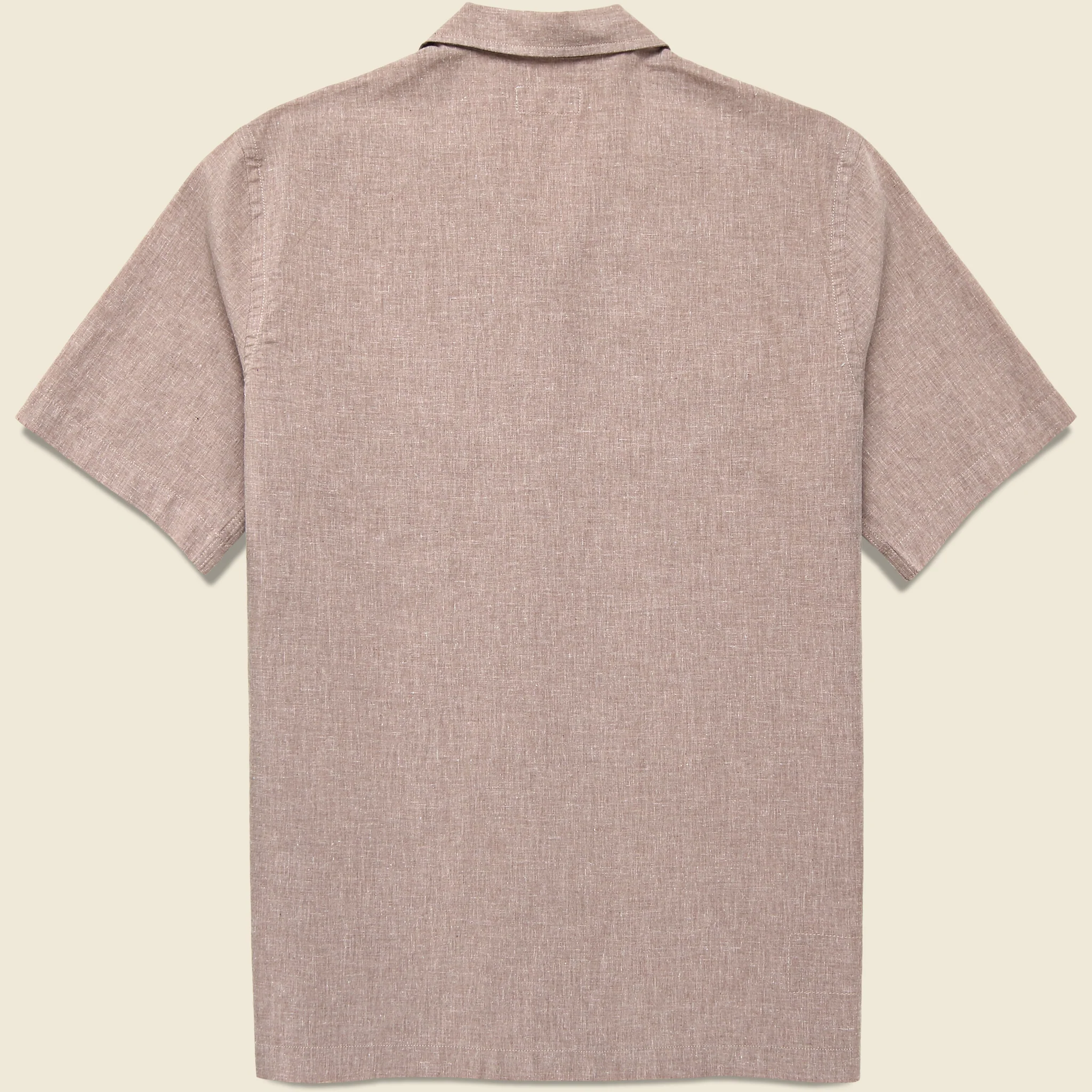 Sido Linen Road Shirt - Brown - Image 3