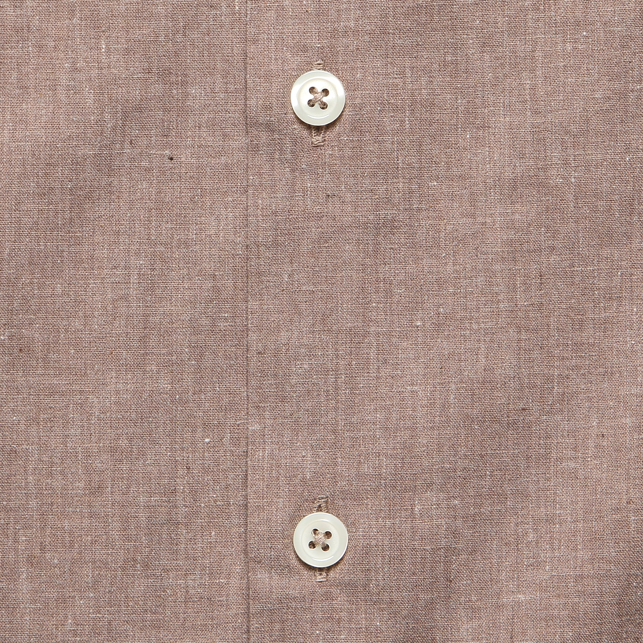 Sido Linen Road Shirt - Brown - Image 4