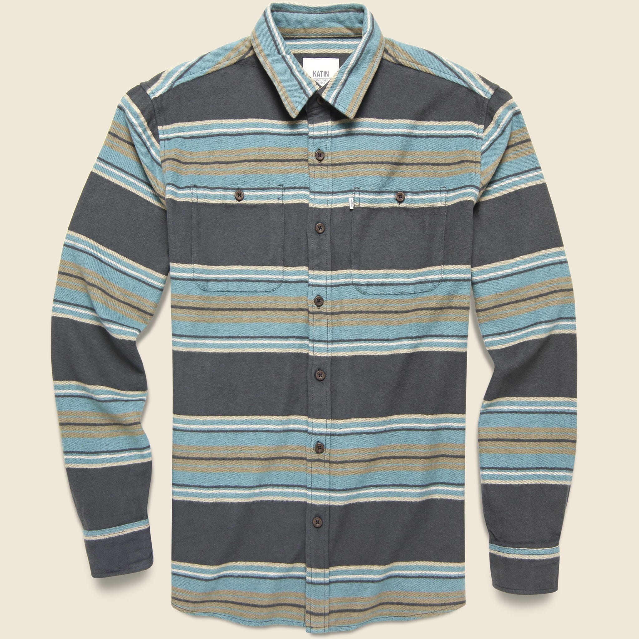 Sierra Flannel Shirt - Black Wash