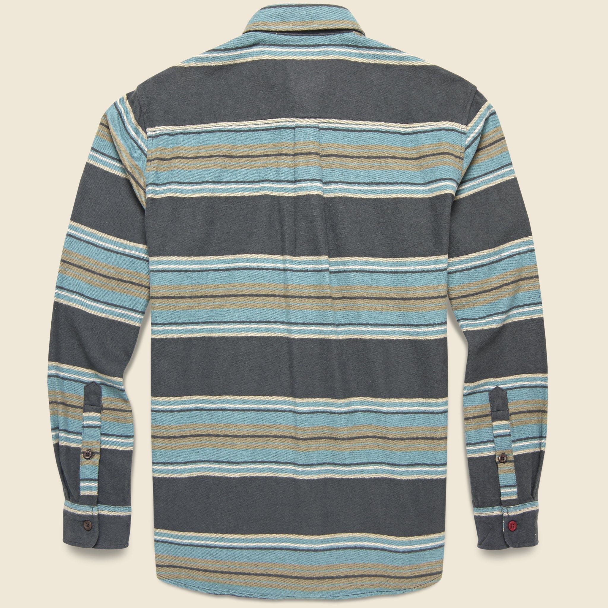 Sierra Flannel Shirt - Black Wash - Image 2