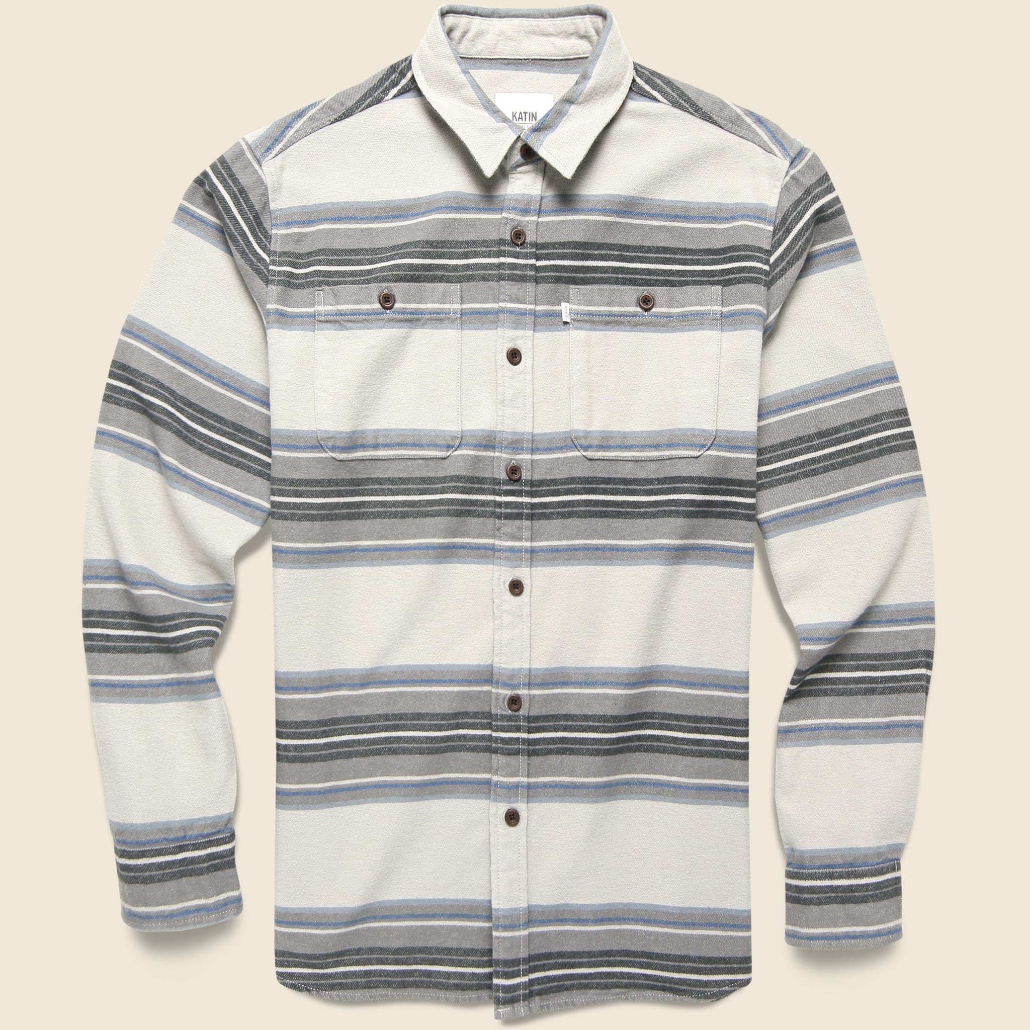 Sierra Flannel Shirt - Cement