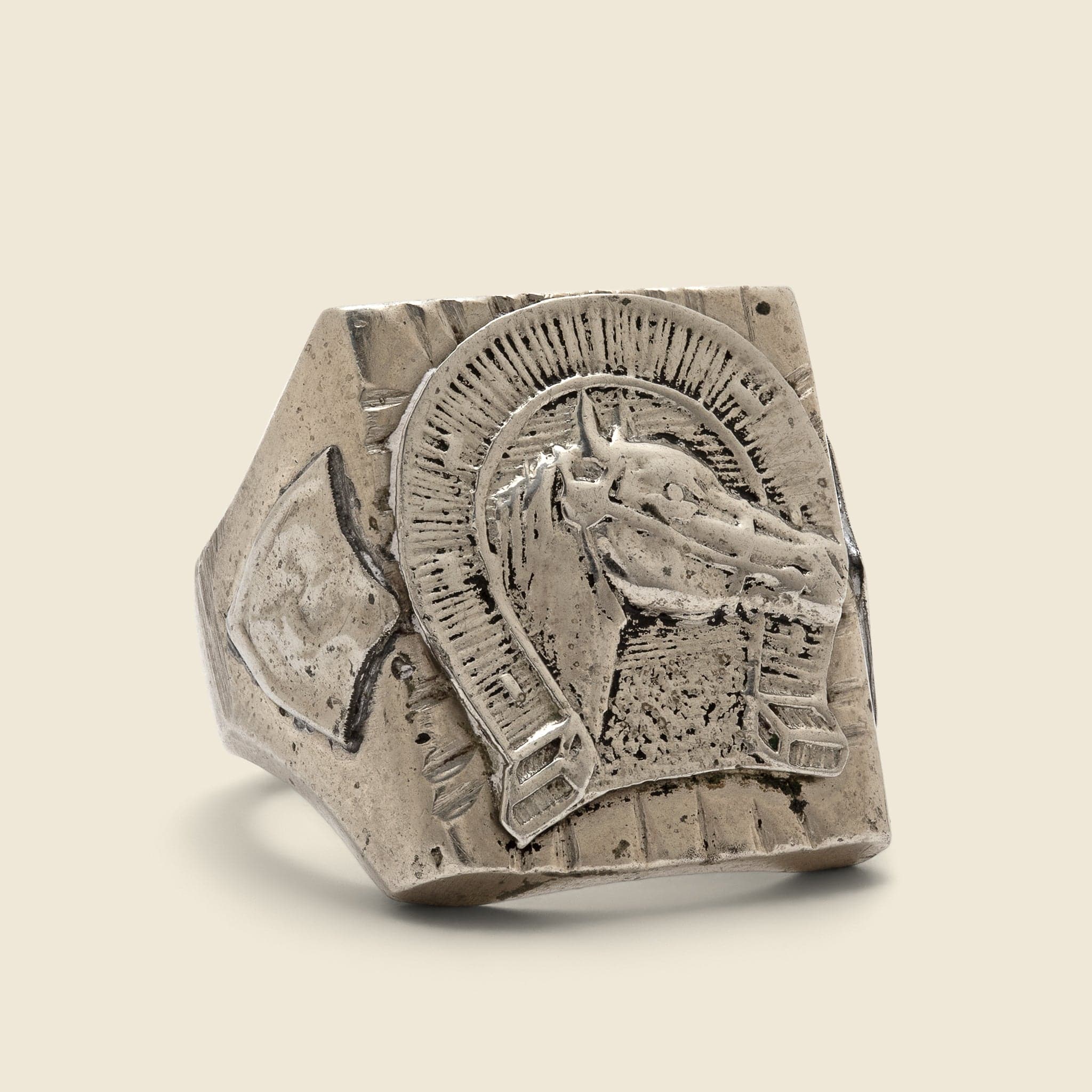 Silver Horseshoe Ring #1