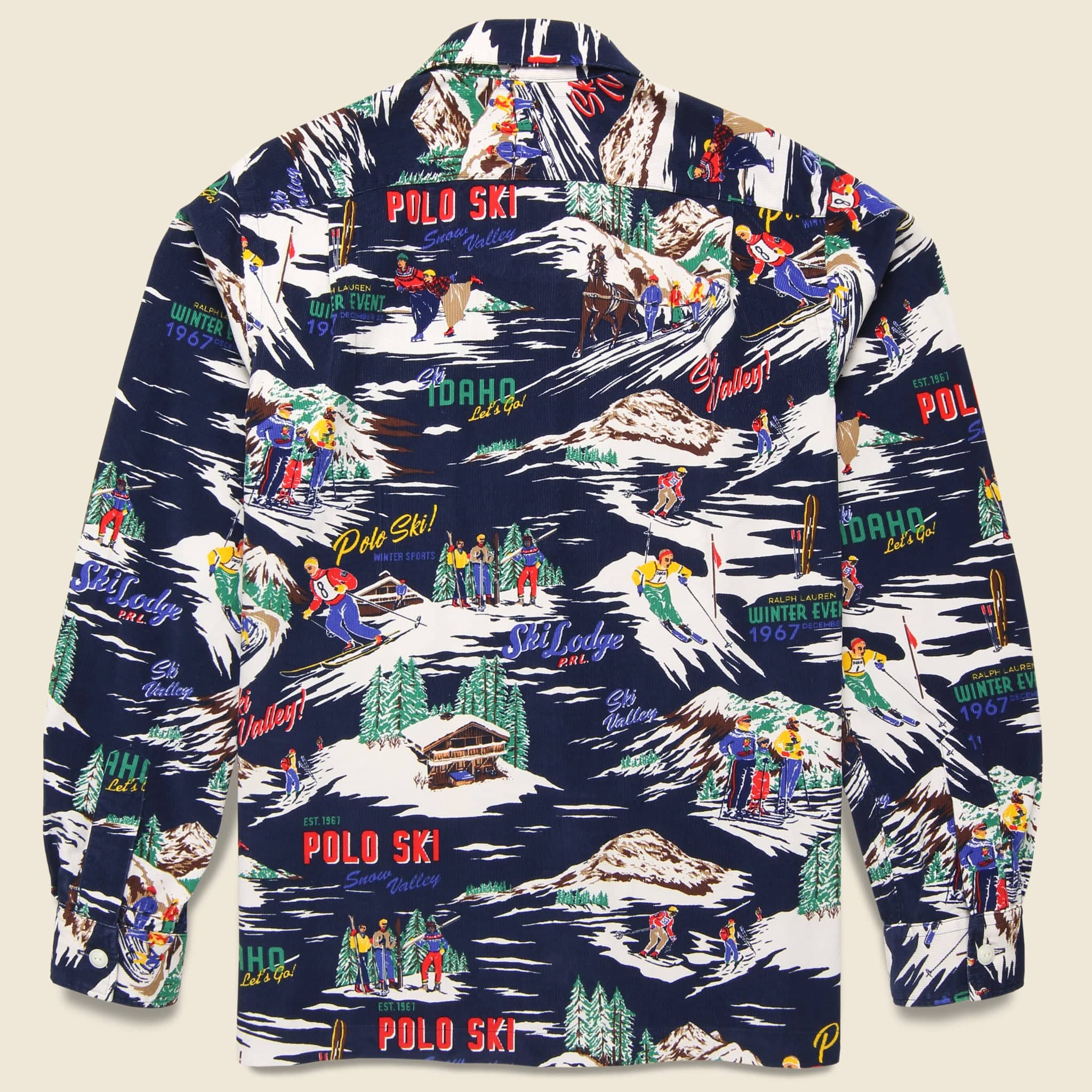 Ski Camp Corduroy Shirt - Polo Snow Traverse - Image 2