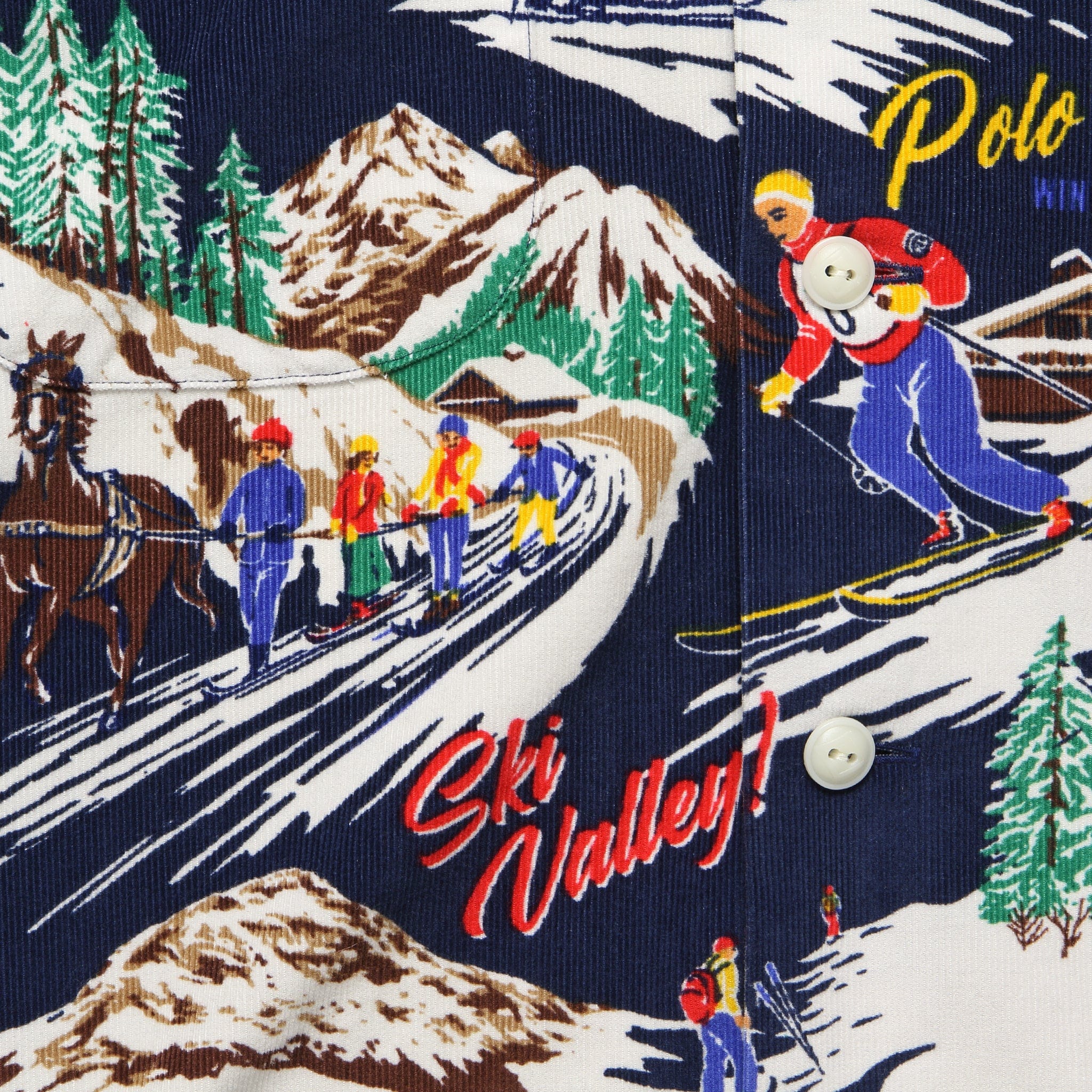 Ski Camp Corduroy Shirt - Polo Snow Traverse - Image 3