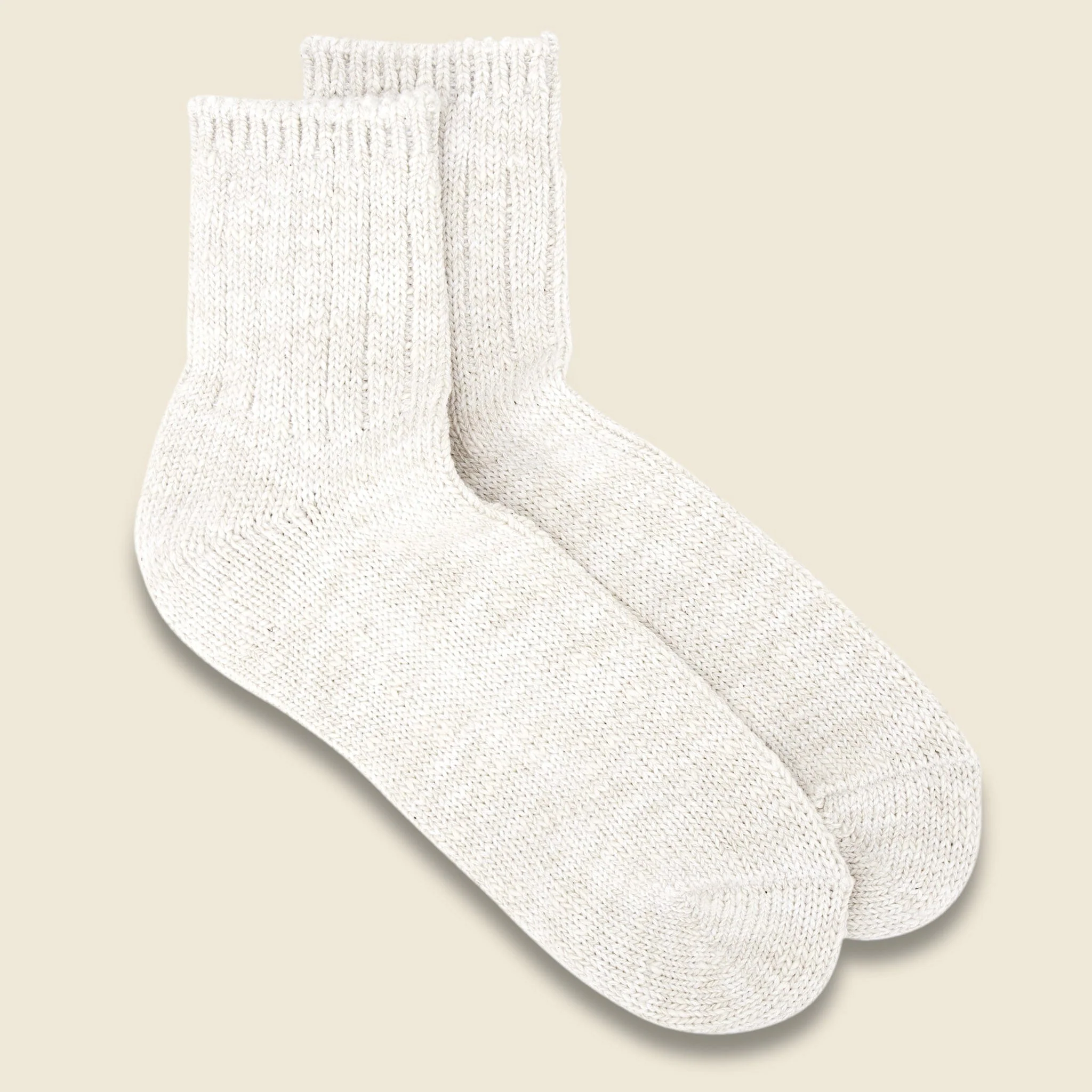Slub Sock - Off White