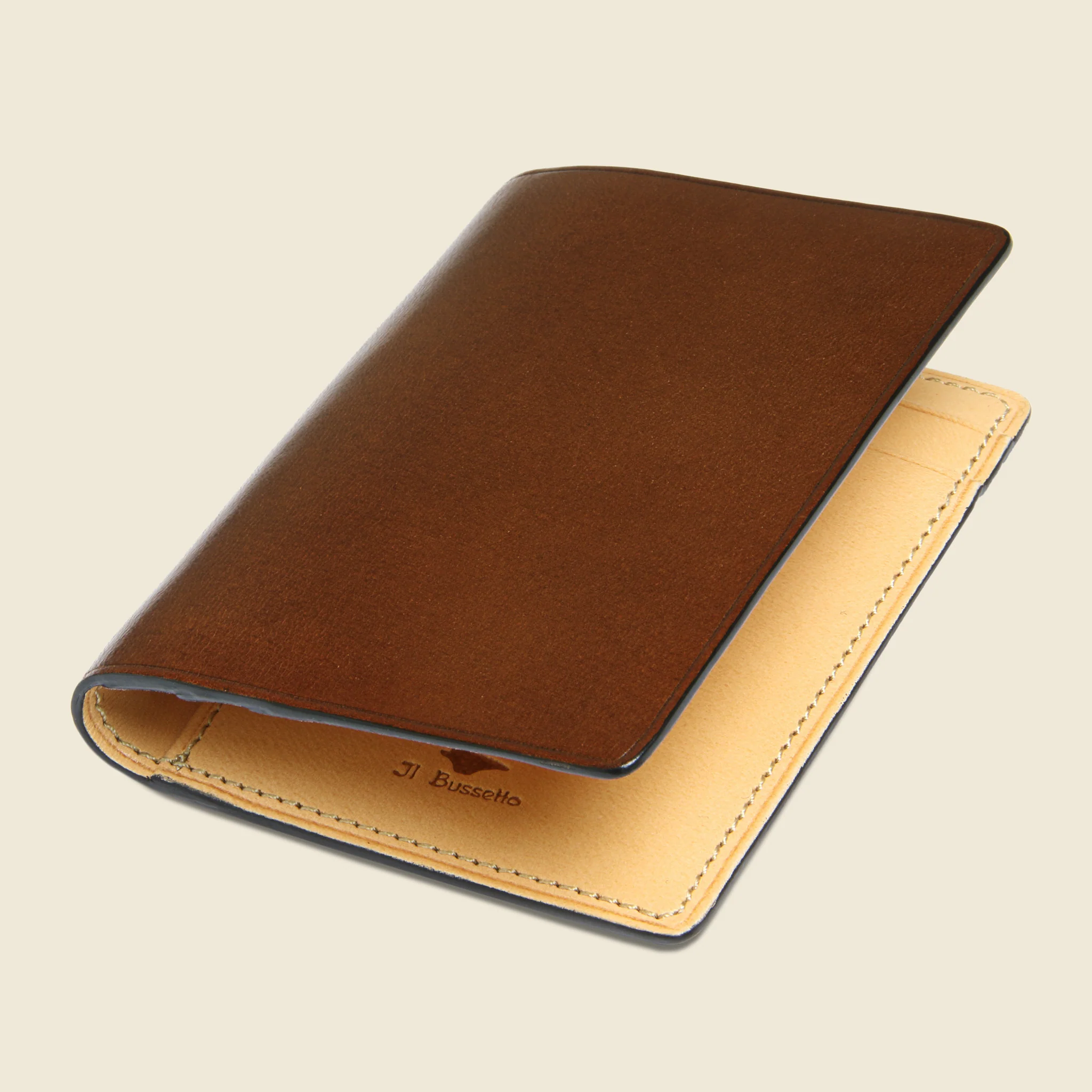 Bi-Fold Card Case - Brown - Image 2