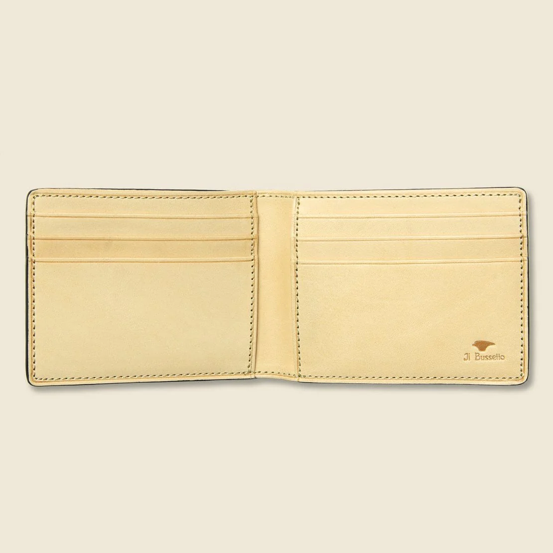 Small Bi-Fold Wallet - Orange - Image 3