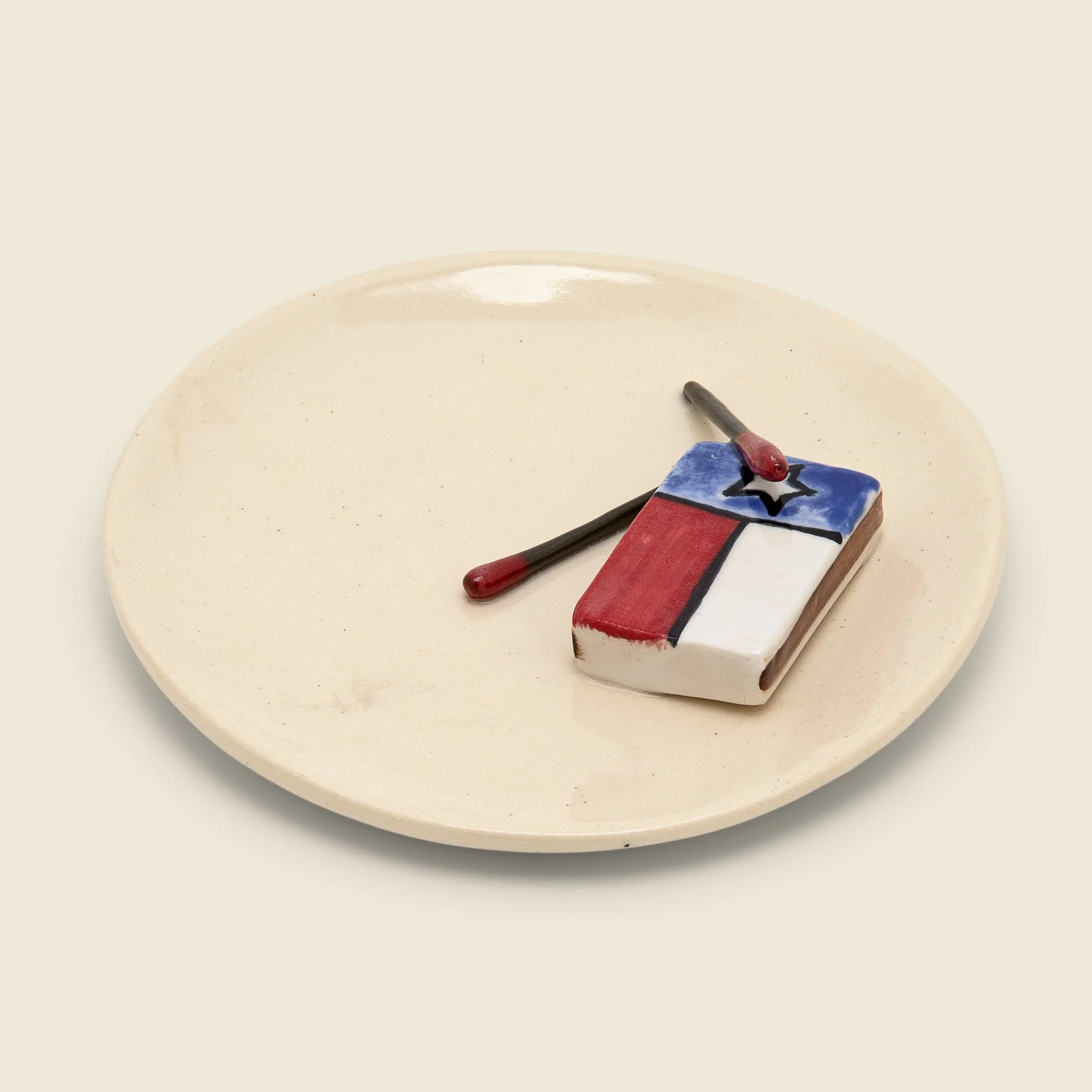 Small Plate - Texas Flag Matches - Image 2
