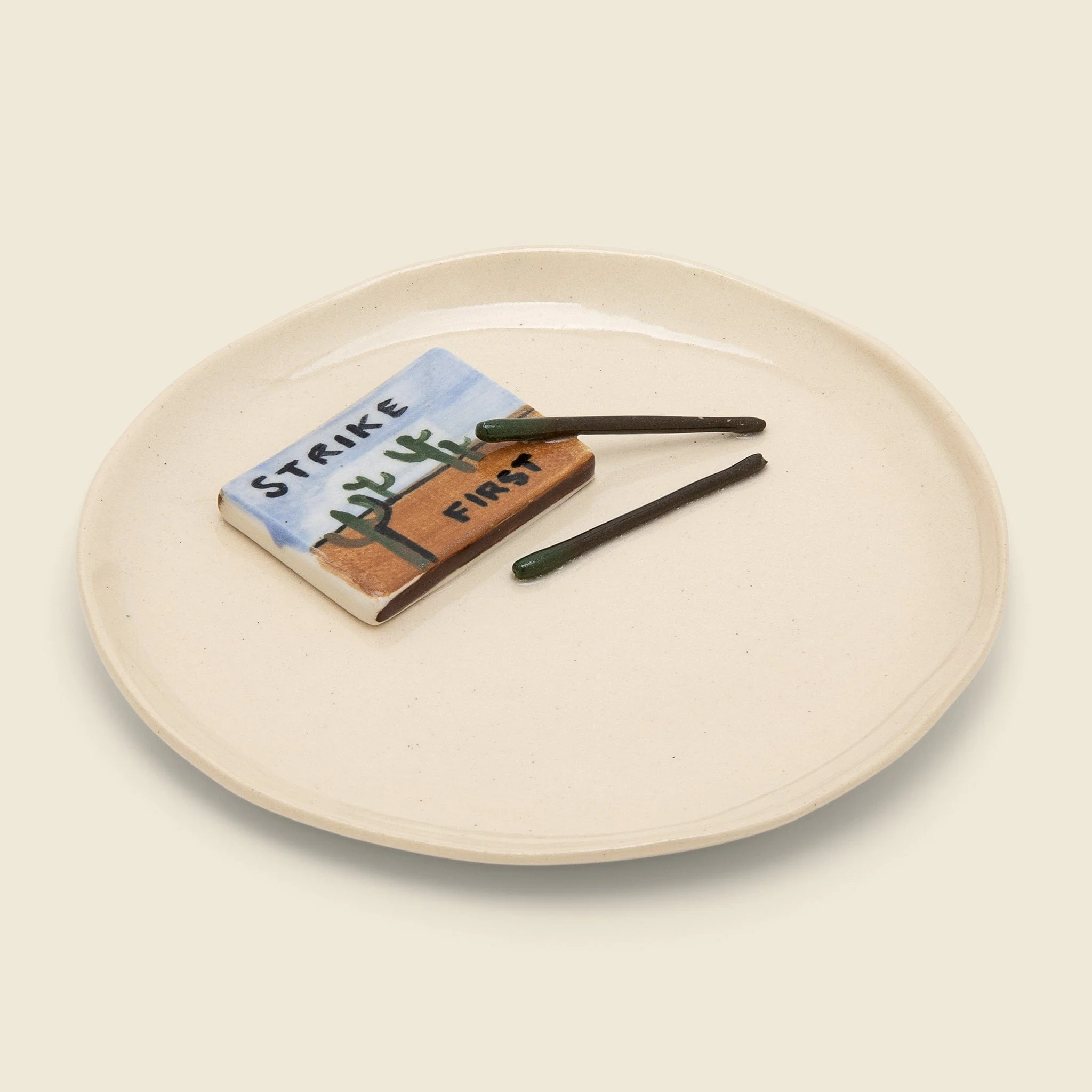 Small Plate - Strike First Matches - Image 2