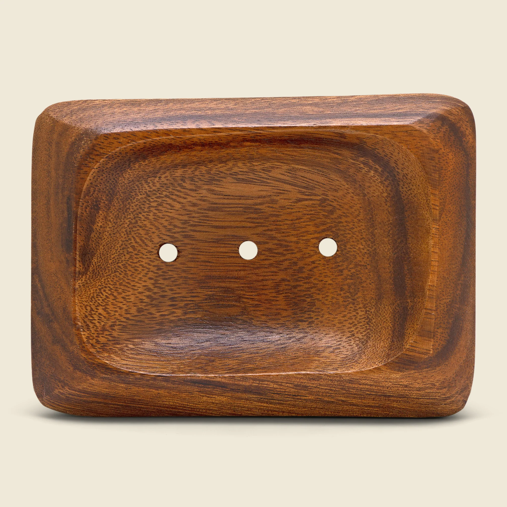 Acacia Wood Soap Dish - Image 2