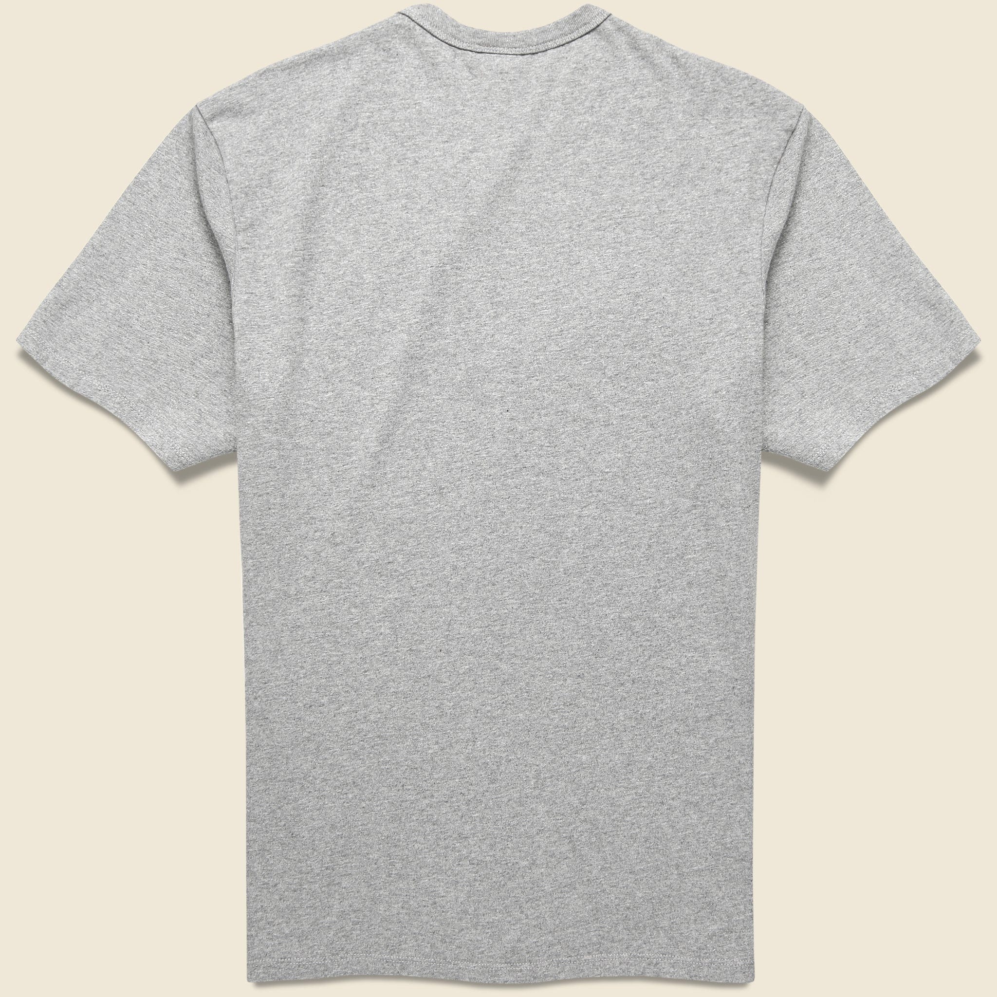 Sports Snoopy Tee - Grey Marl - Image 2