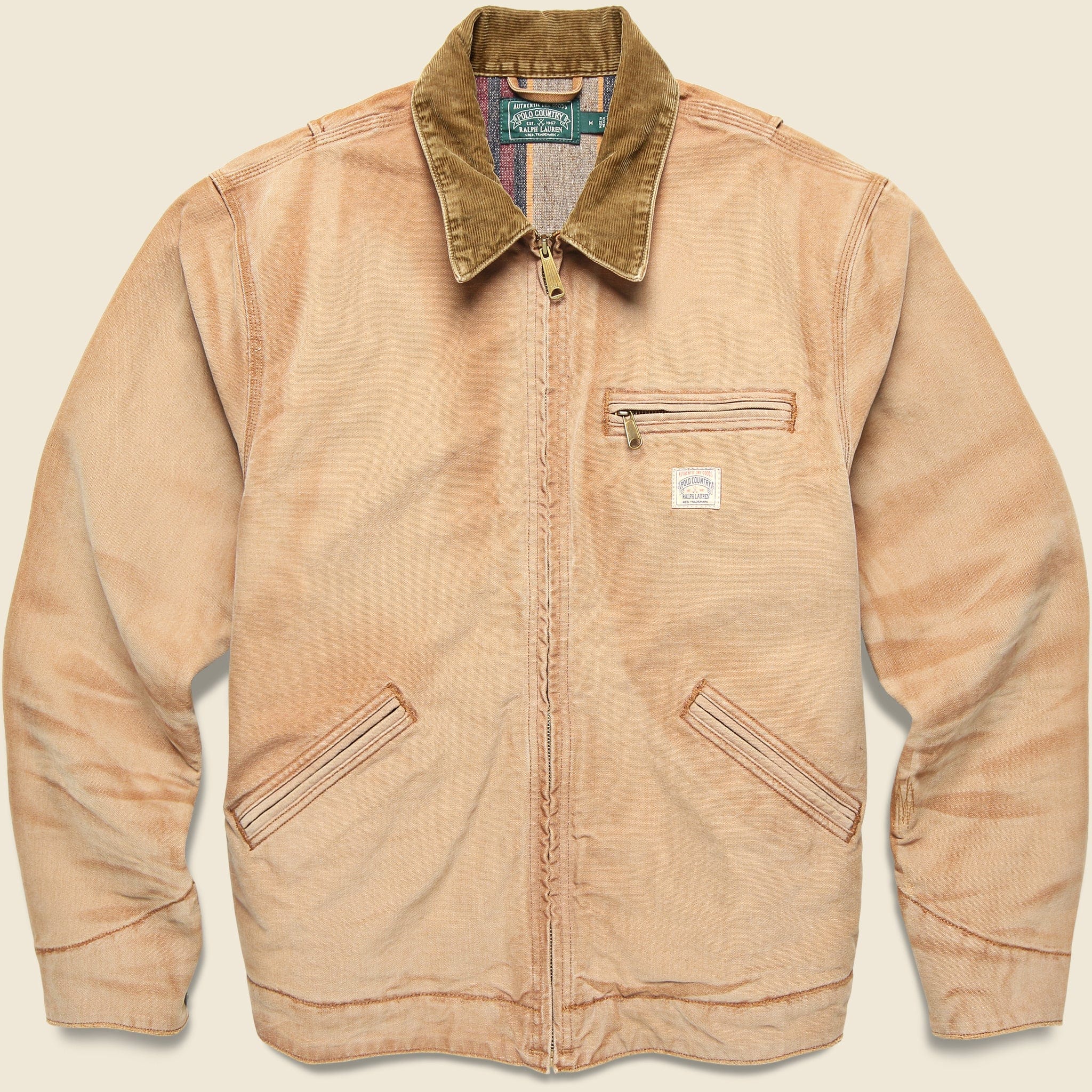 Sportsman Cotton Canvas Cord Collar Jacket - Pennekamp