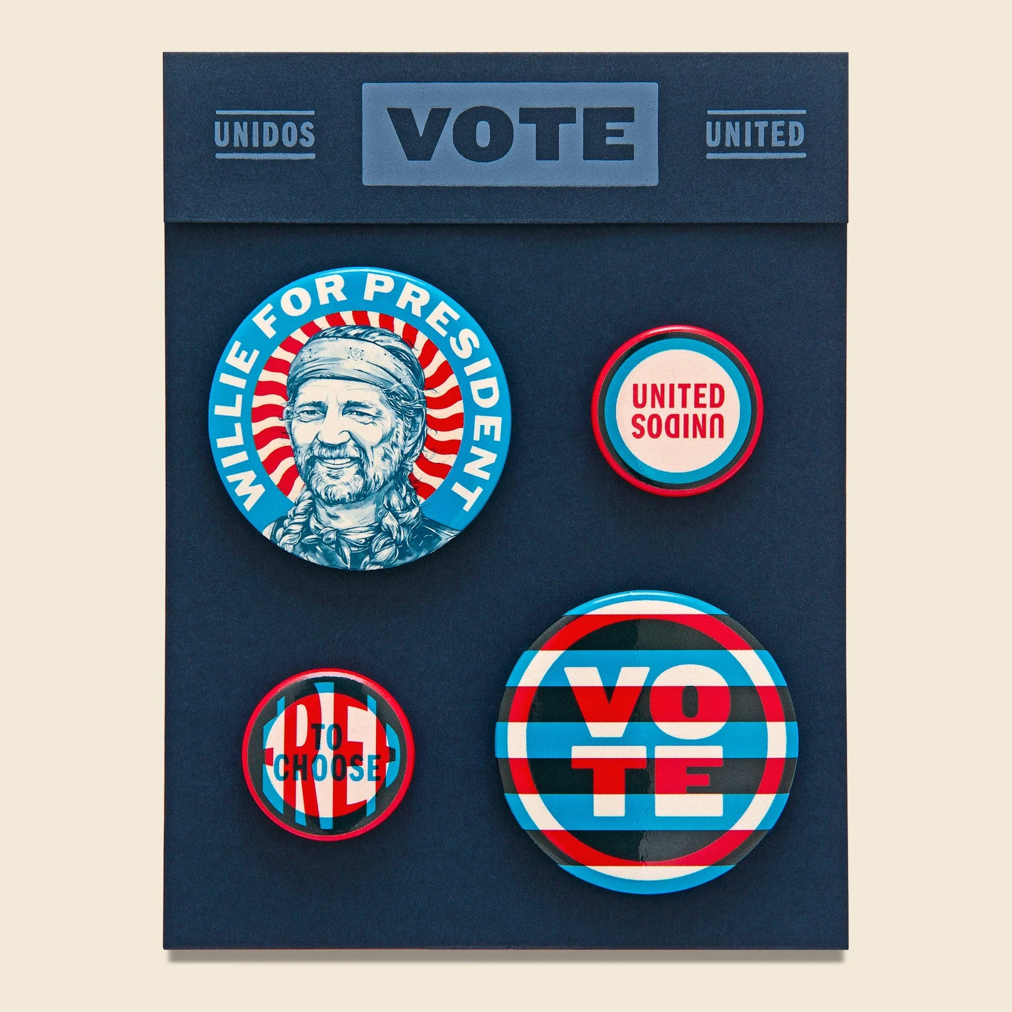 STAG Votes 4-Button Set - Hey OK Studio