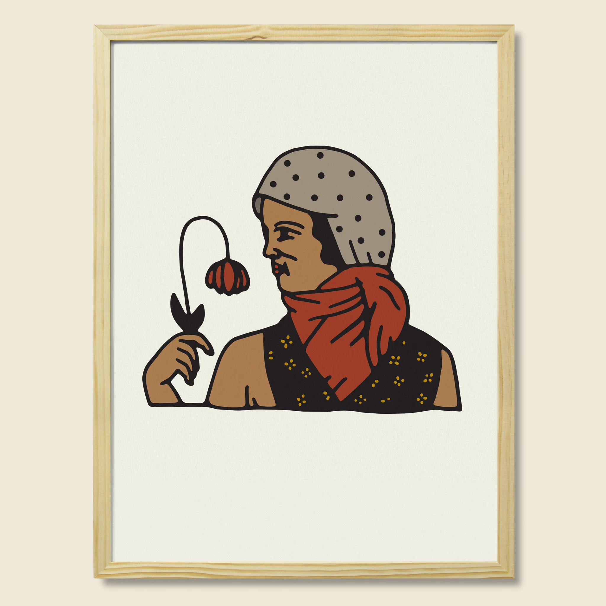 Prairie Woman Framed Print