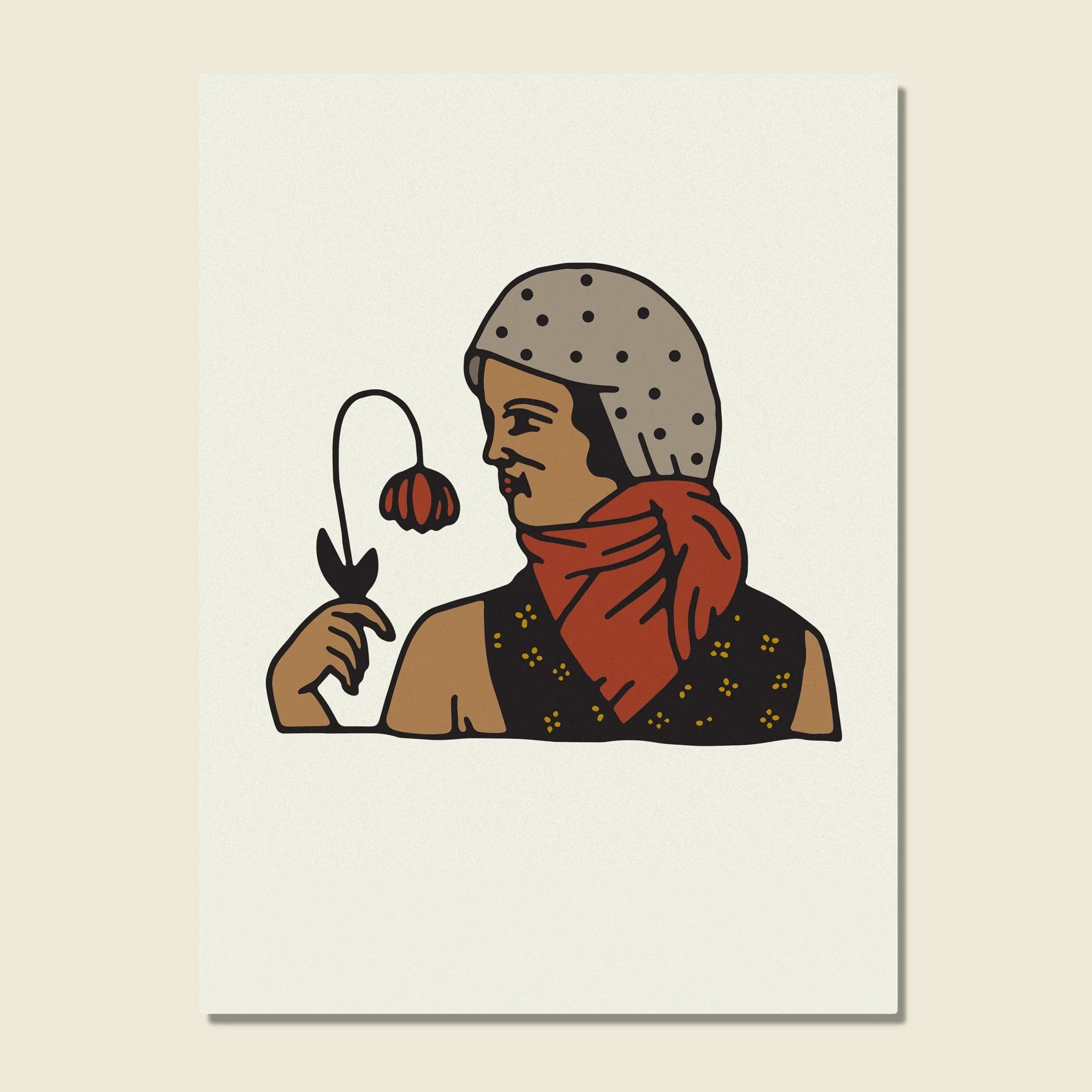Unframed Print - Prairie Woman