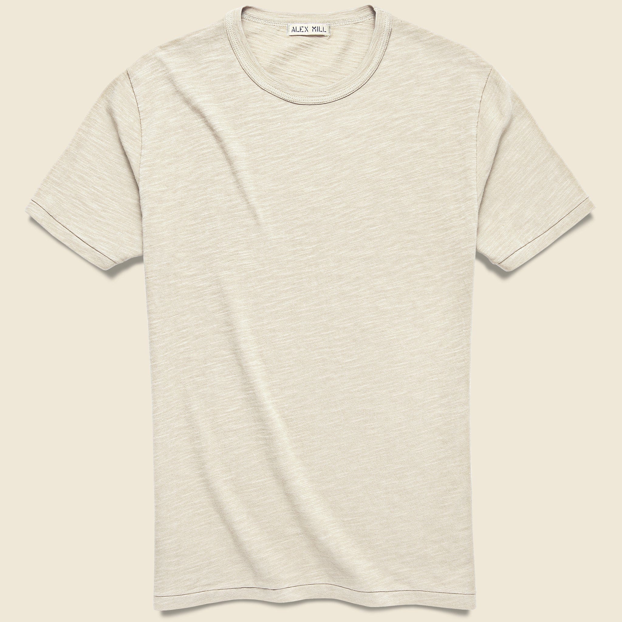 Standard Crew Tee - Almond Milk
