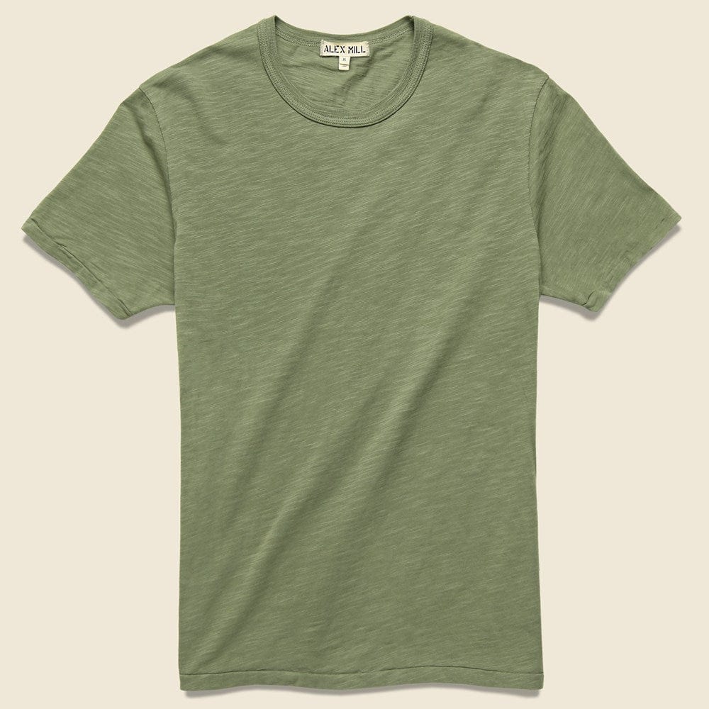 Standard Crew Tee - Army Green