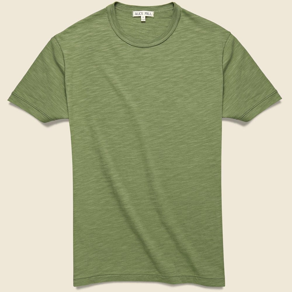 Standard Crew Tee - Army Olive