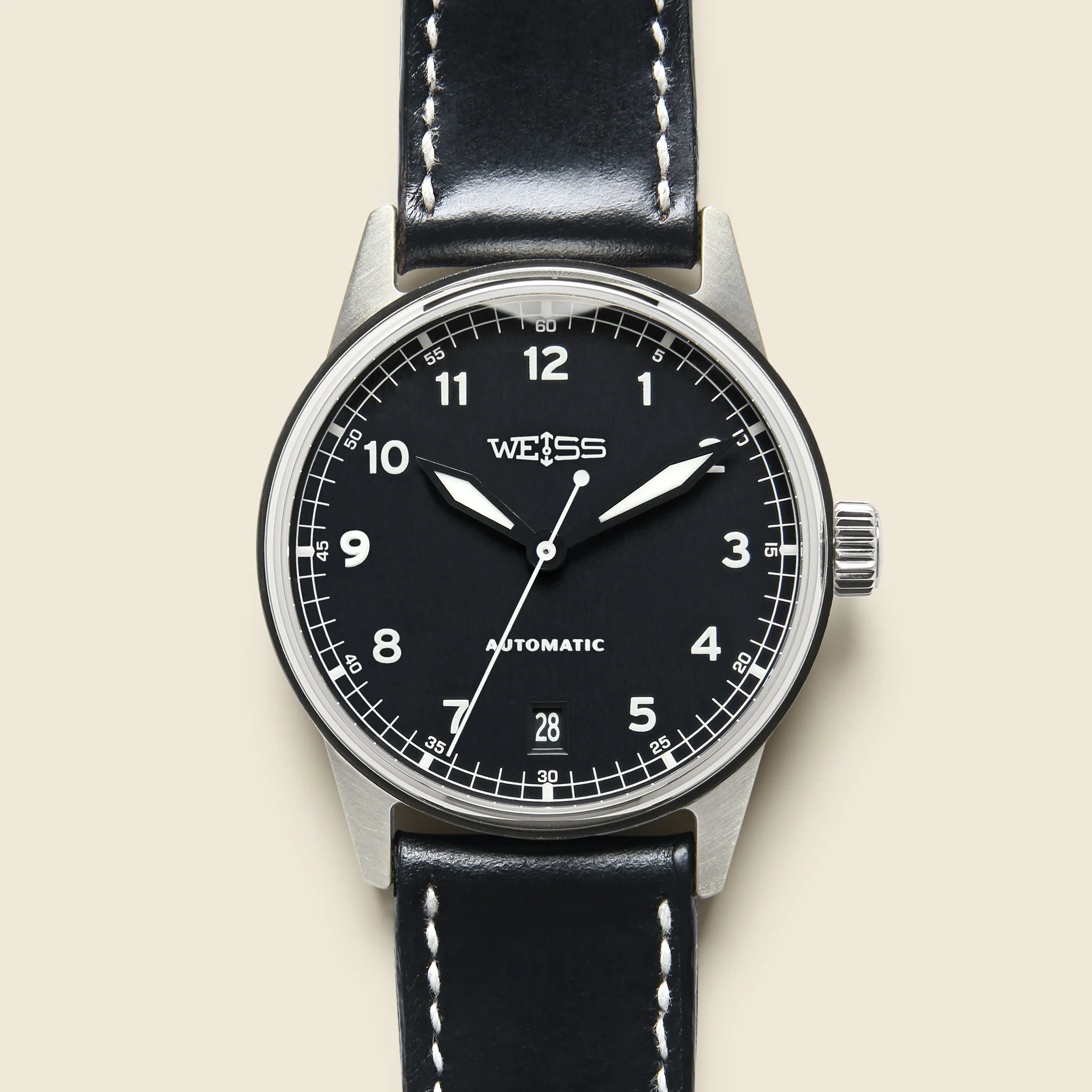 Automatic Standard Issue Field Watch 38mm - Black/Black