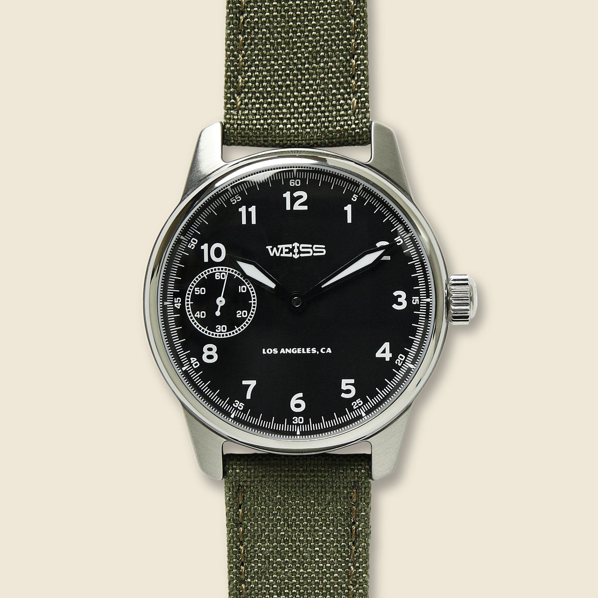 Standard Issue Field Watch 42mm - Black/Olive