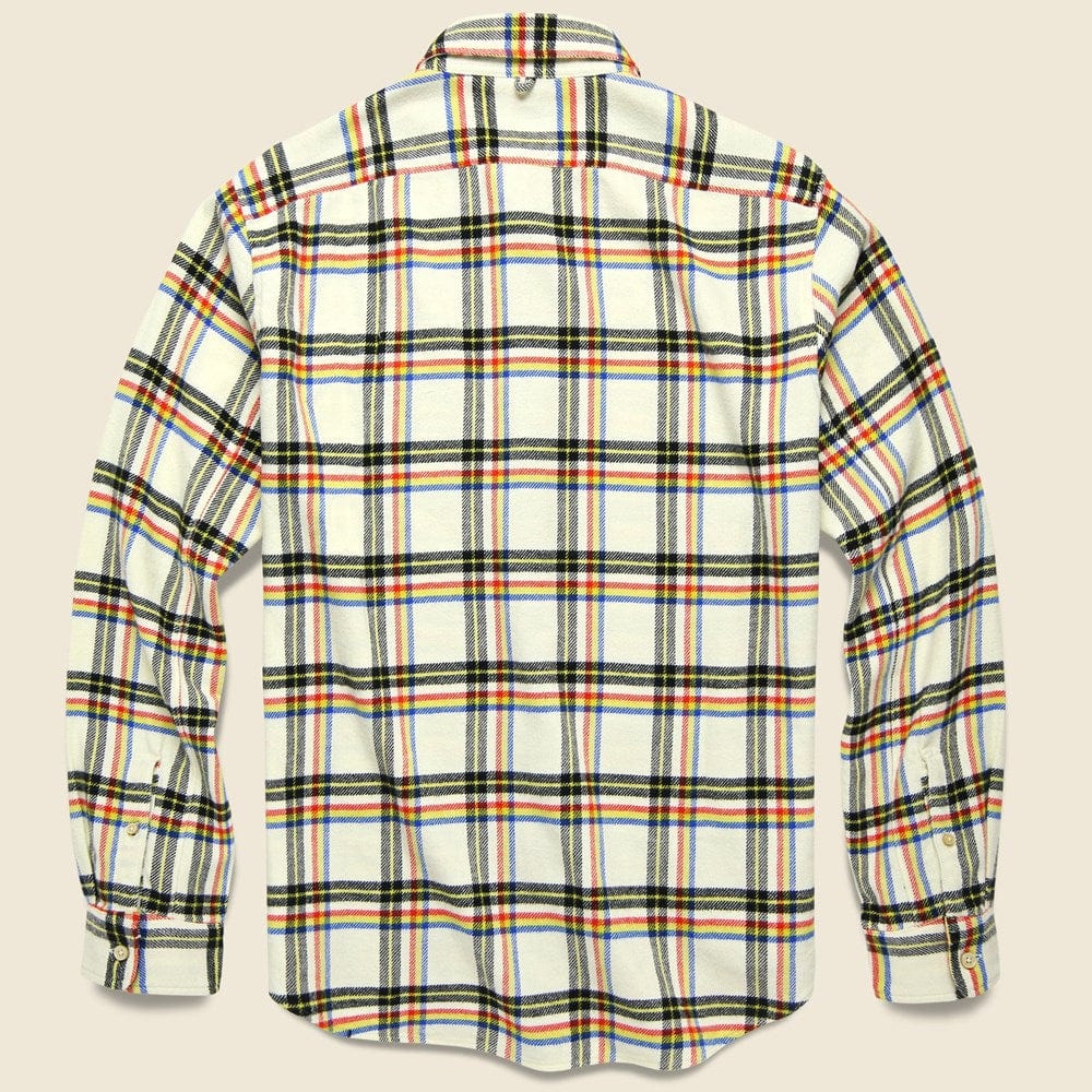 Standard Plaid Flannel - Ecru - Image 2
