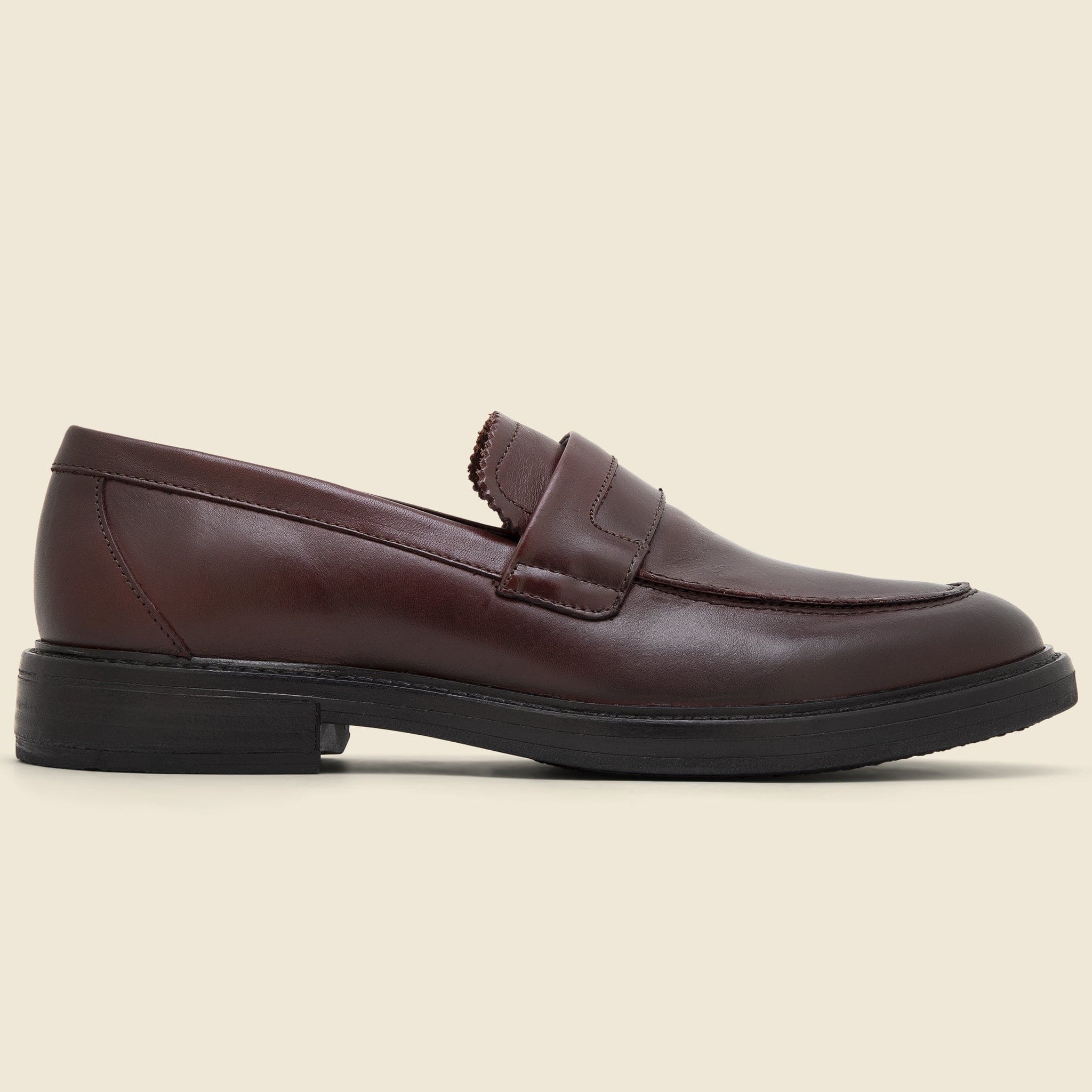 Stanley Leather Loafer - Chestnut