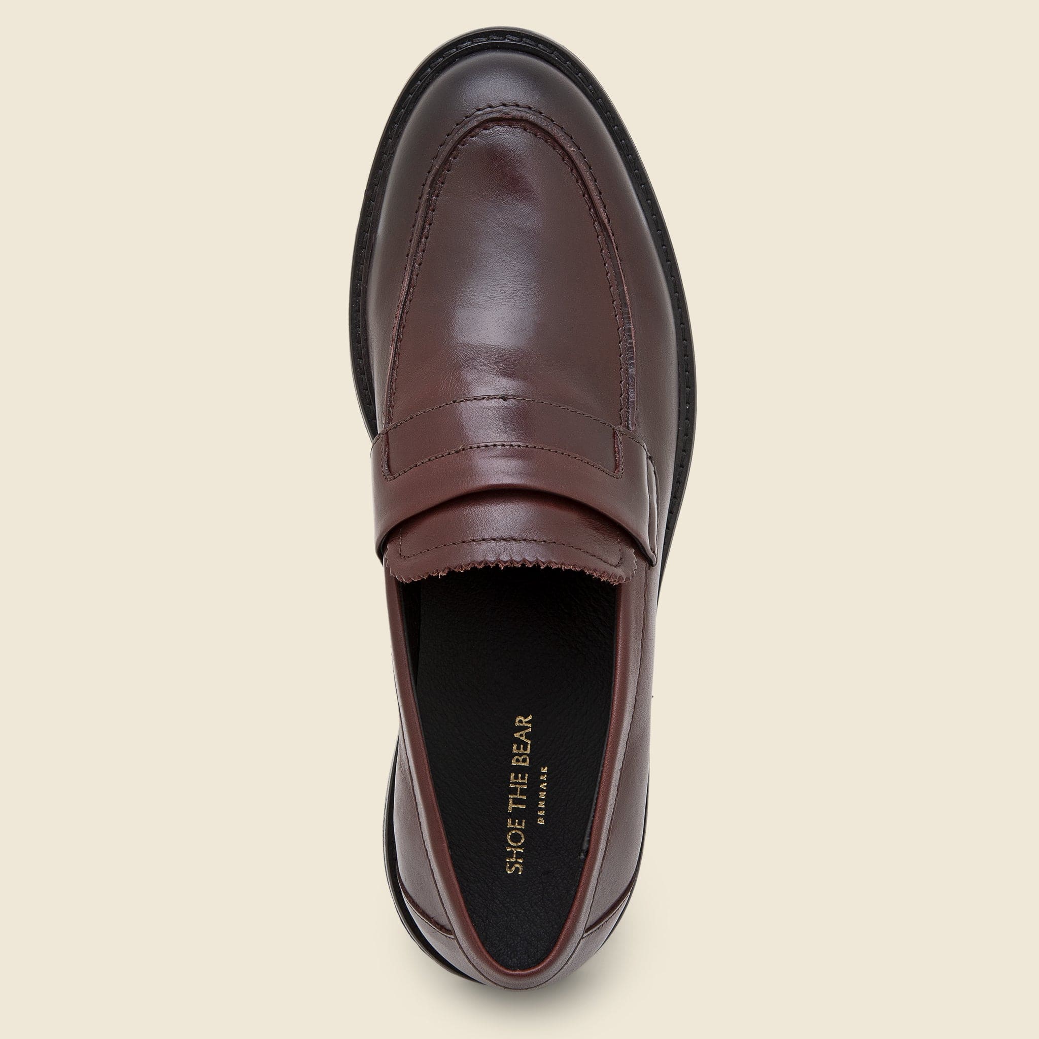 Stanley Leather Loafer - Chestnut - Image 2