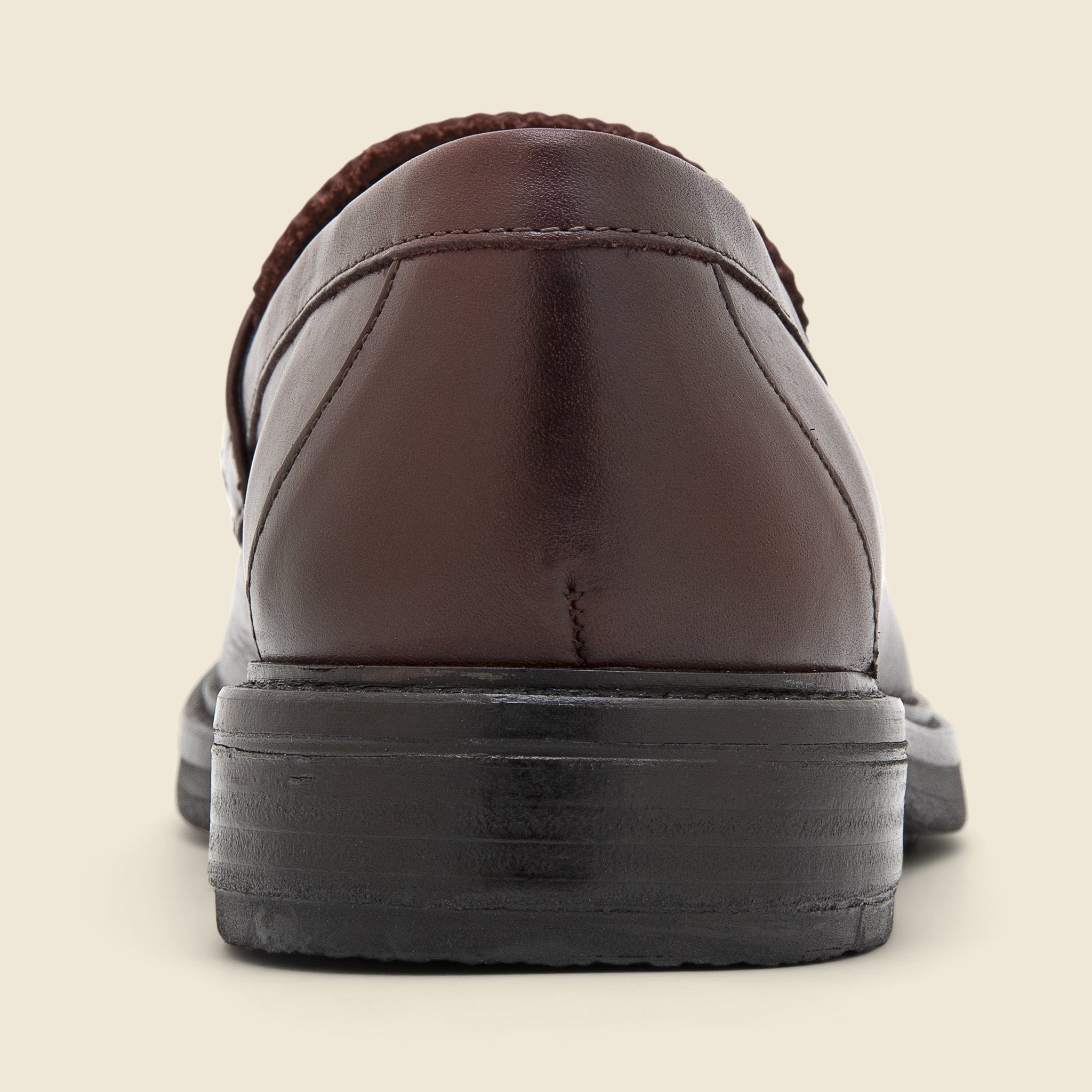 Stanley Leather Loafer - Chestnut - Image 3