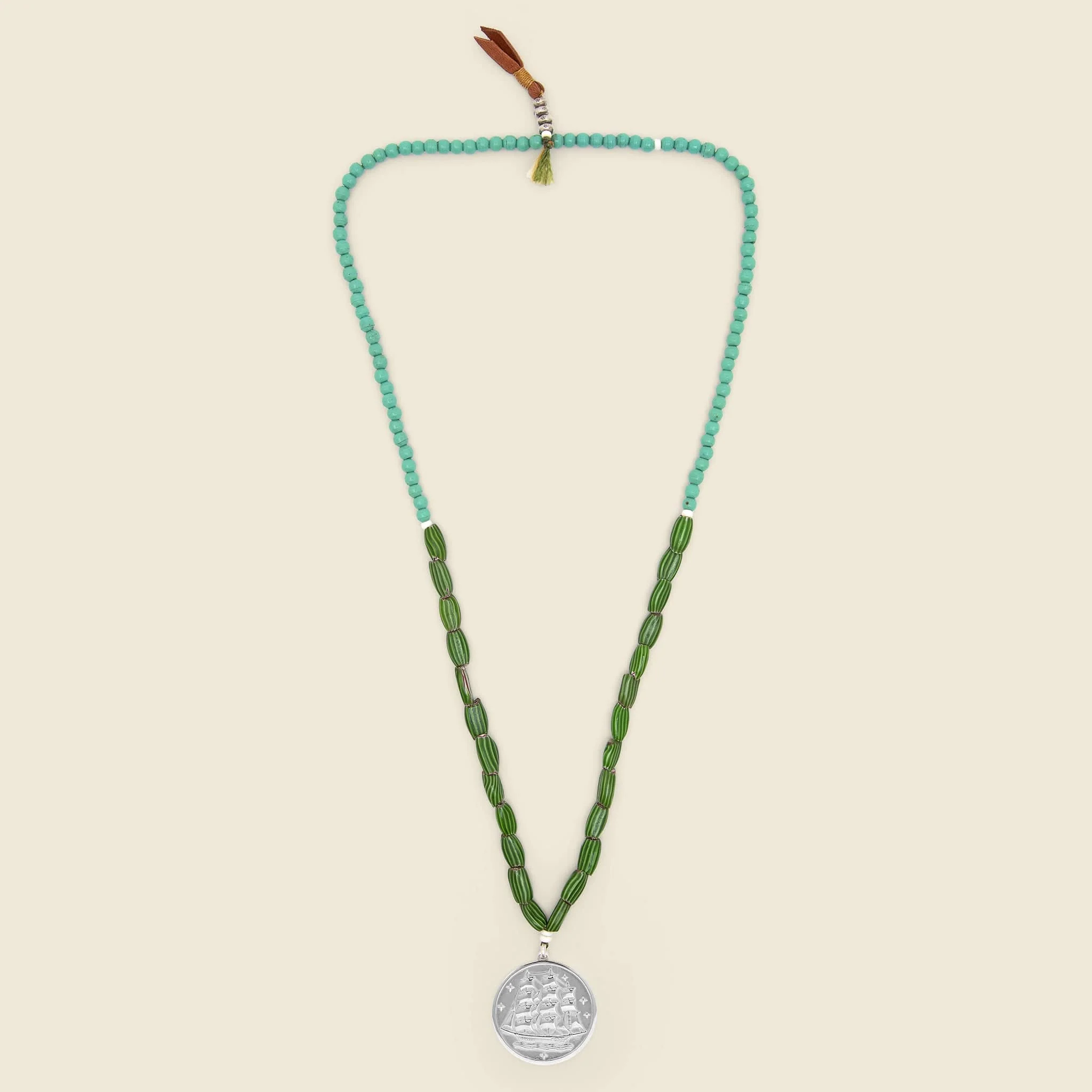 Sterling Silver Ship Necklace - Image 2