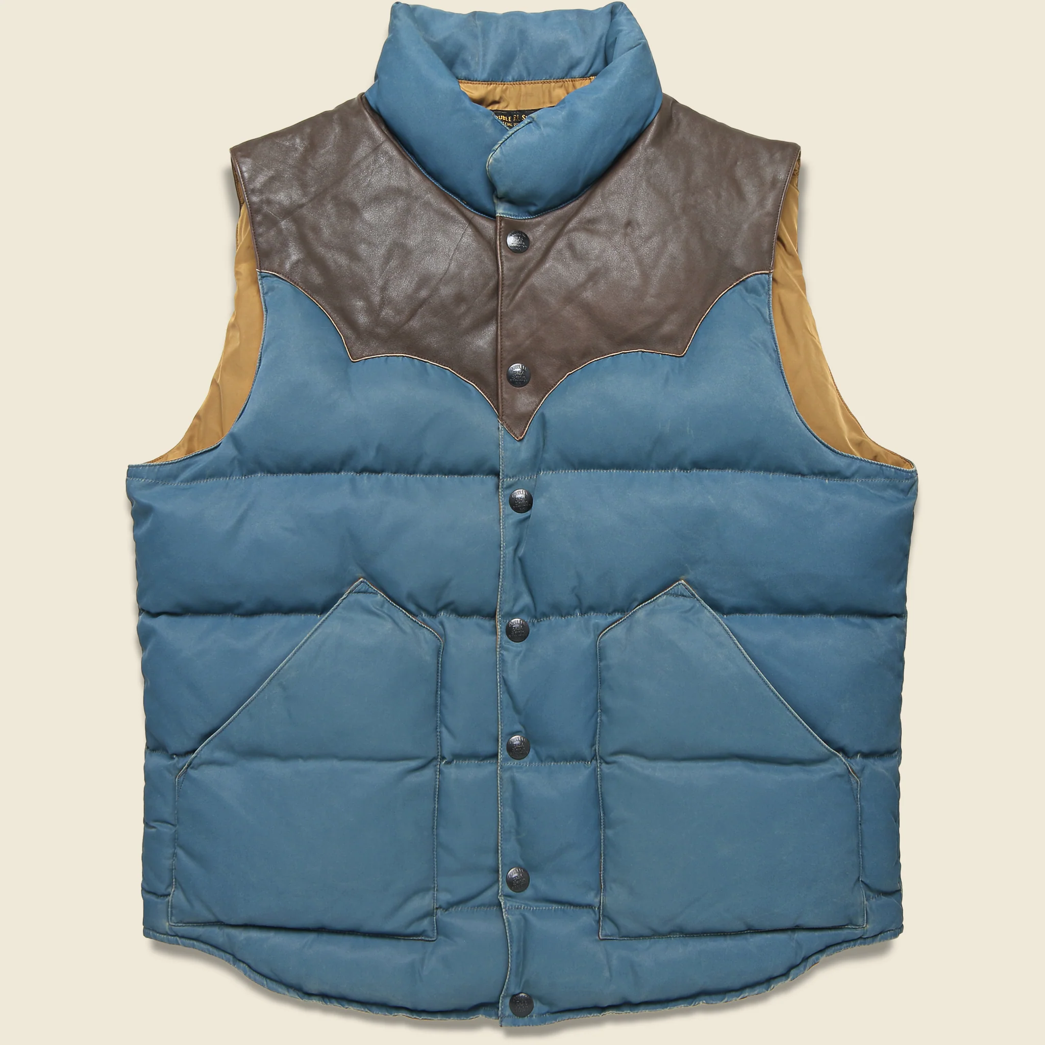 Stonely Puffer Vest - Blue