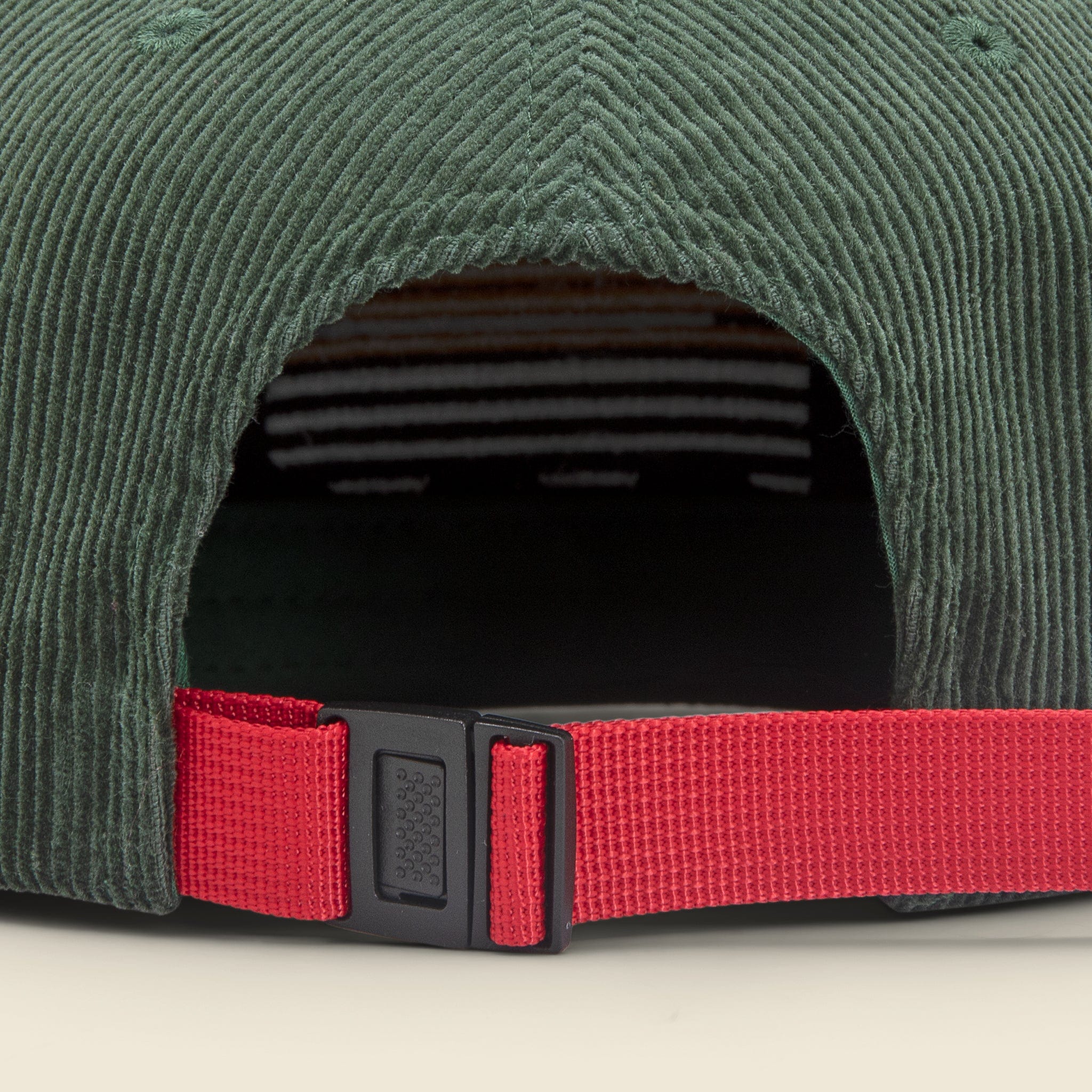 Strata Map Cord Trucker Hat - Olive - Image 2