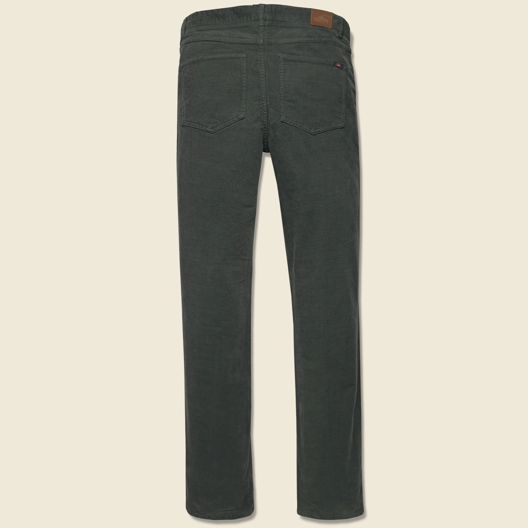 Stretch Corduroy Pant - Washed Black - Image 2