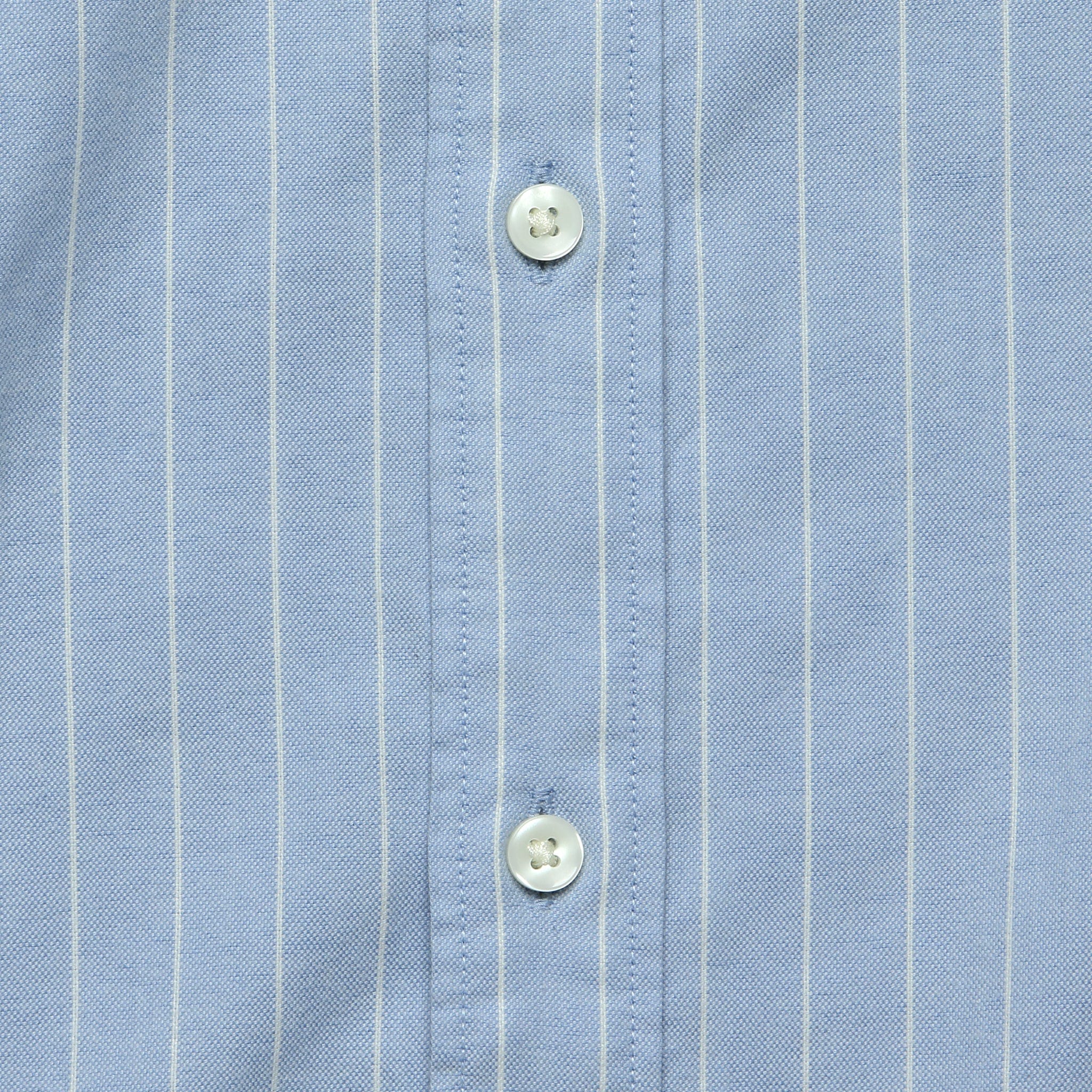 Stretch Oxford Shirt - Cloud Chalk Stripe - Image 3