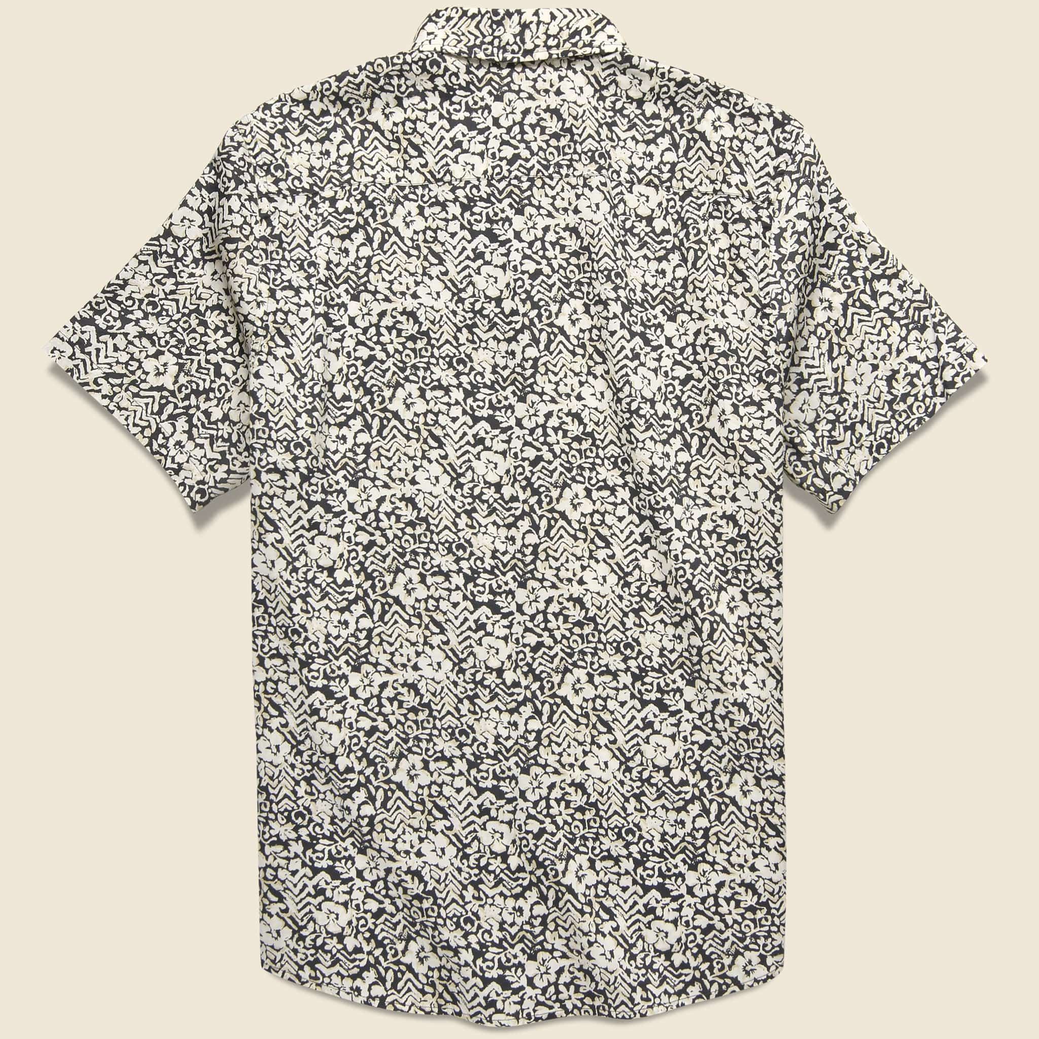 Stretch Playa Shirt - Washed Black Hilo - Image 2