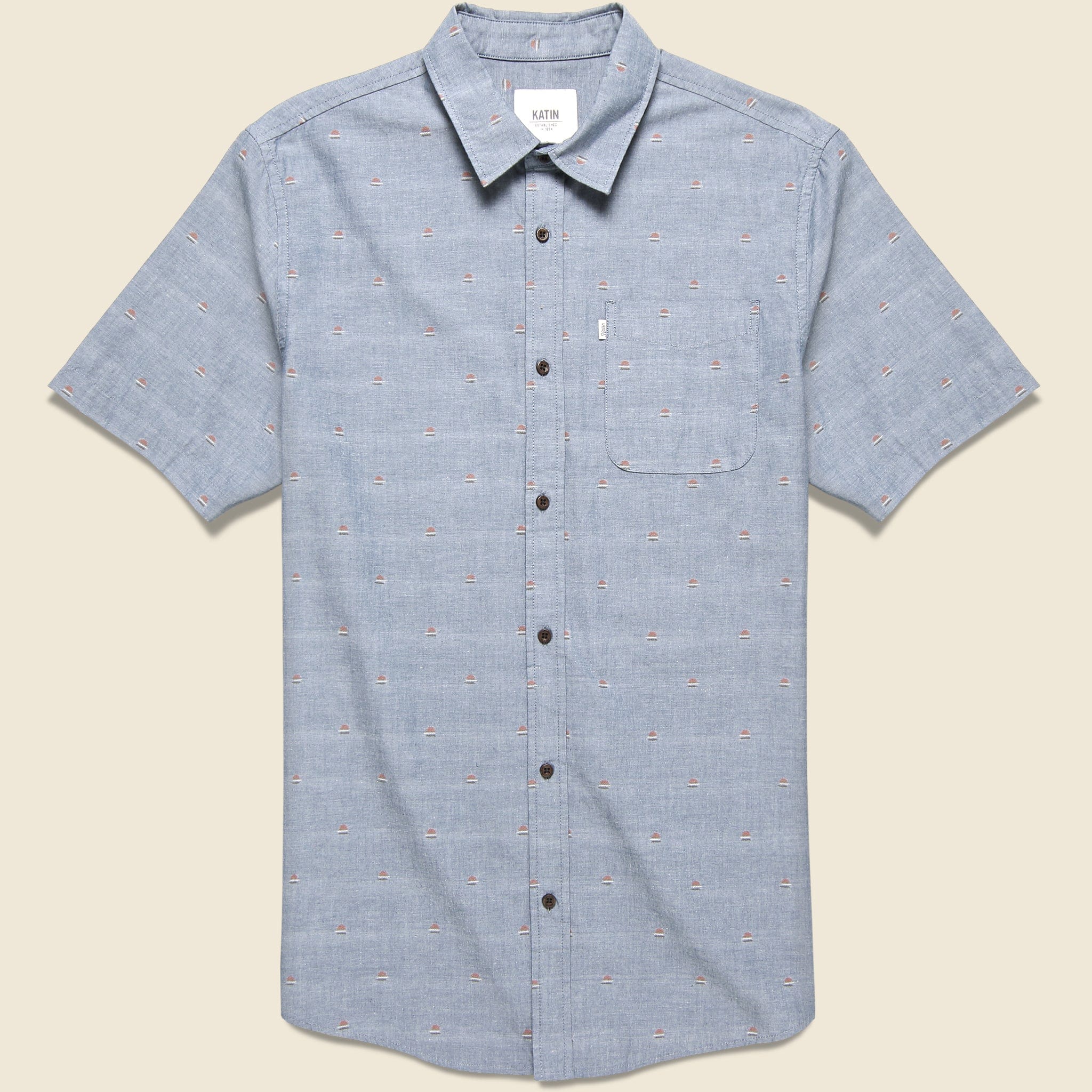 Sunset Shirt - Baltic Blue