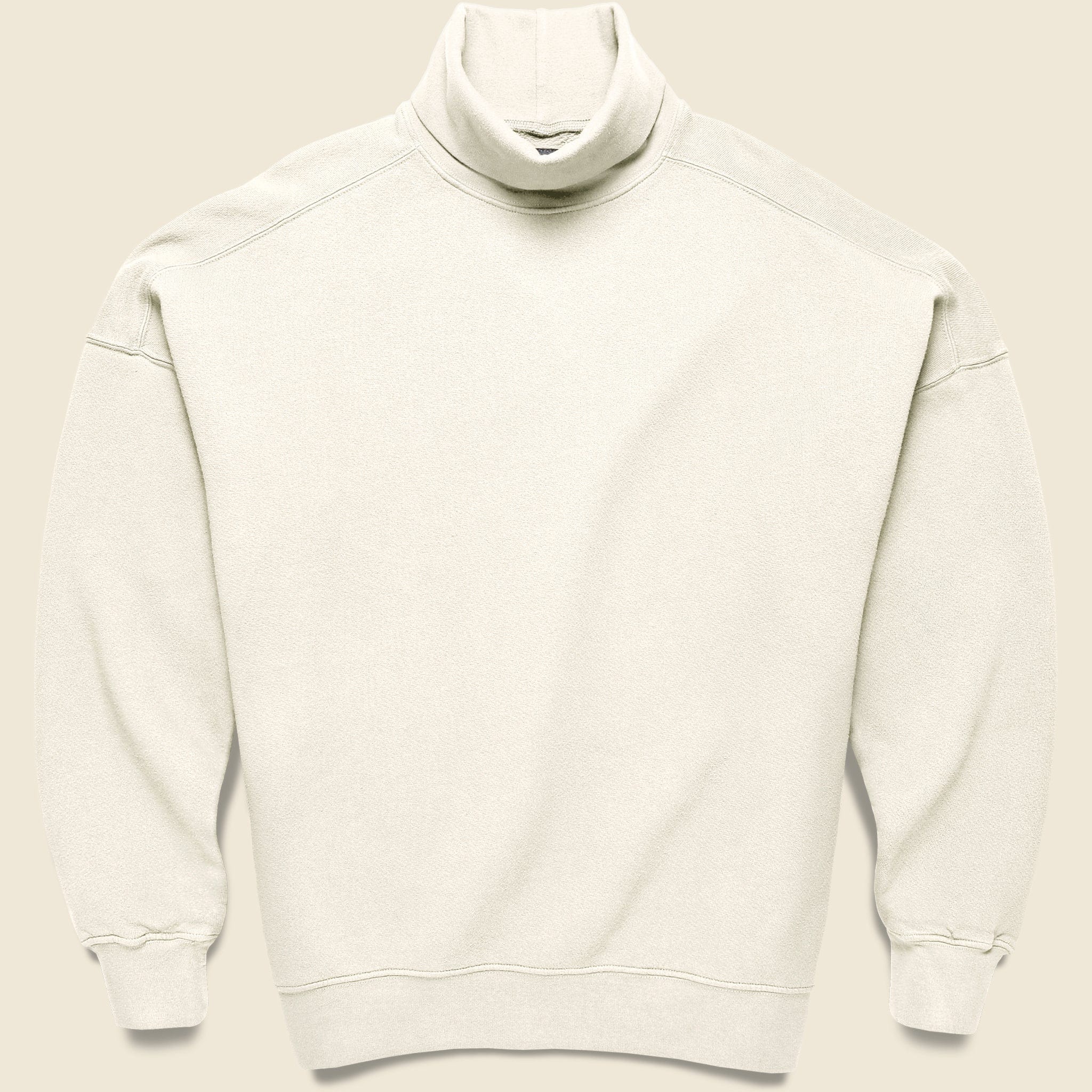 Super Russell Turtleneck - Unbleached Natural