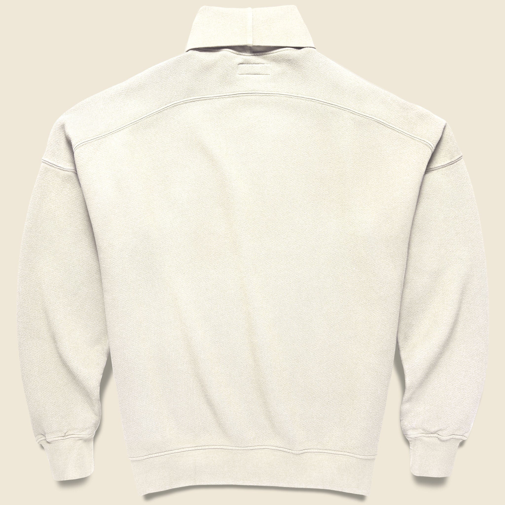 Super Russell Turtleneck - Unbleached Natural - Image 2